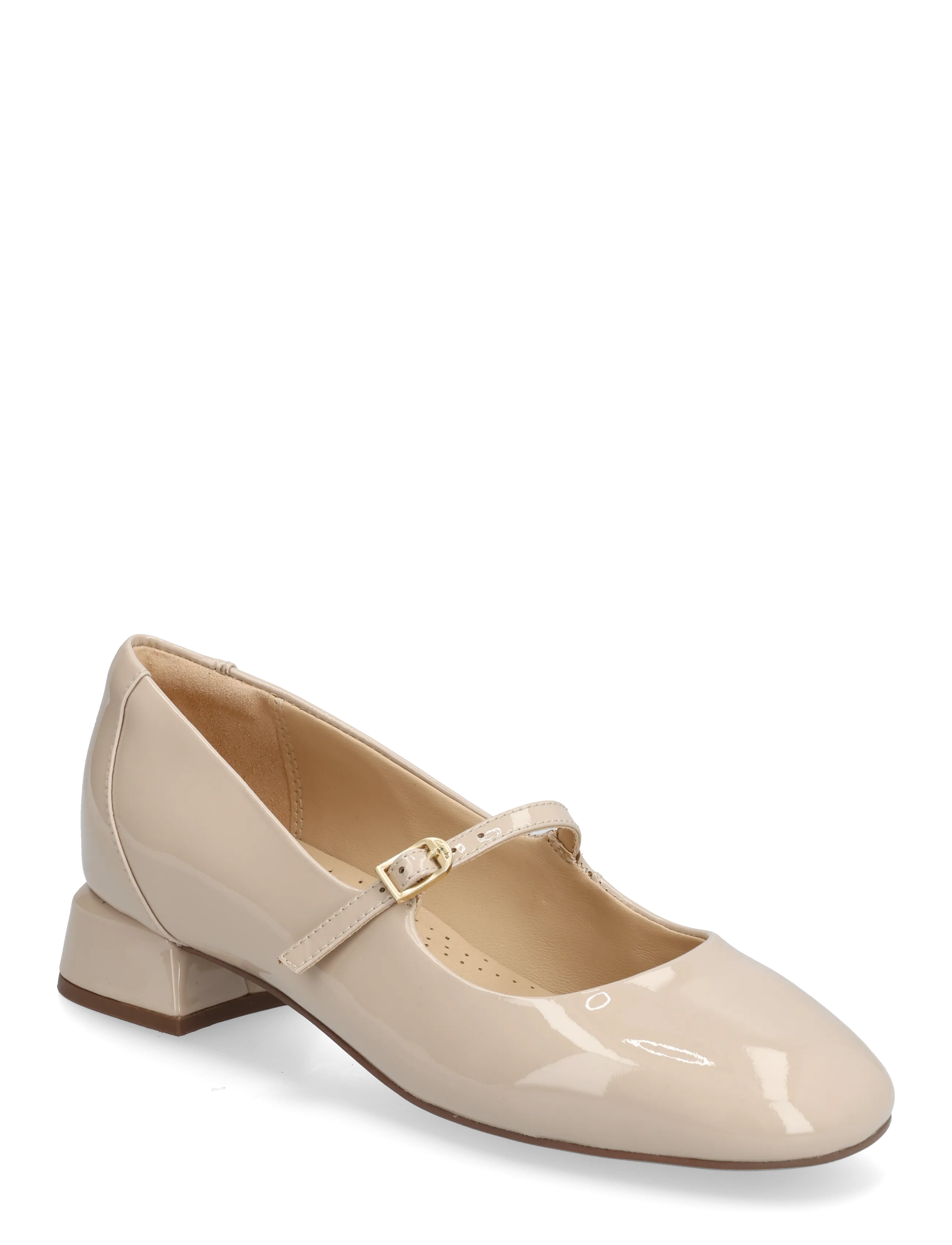 Clarks Daiss30 Bar D - Efterårssko - BEIGE PATENT / beige