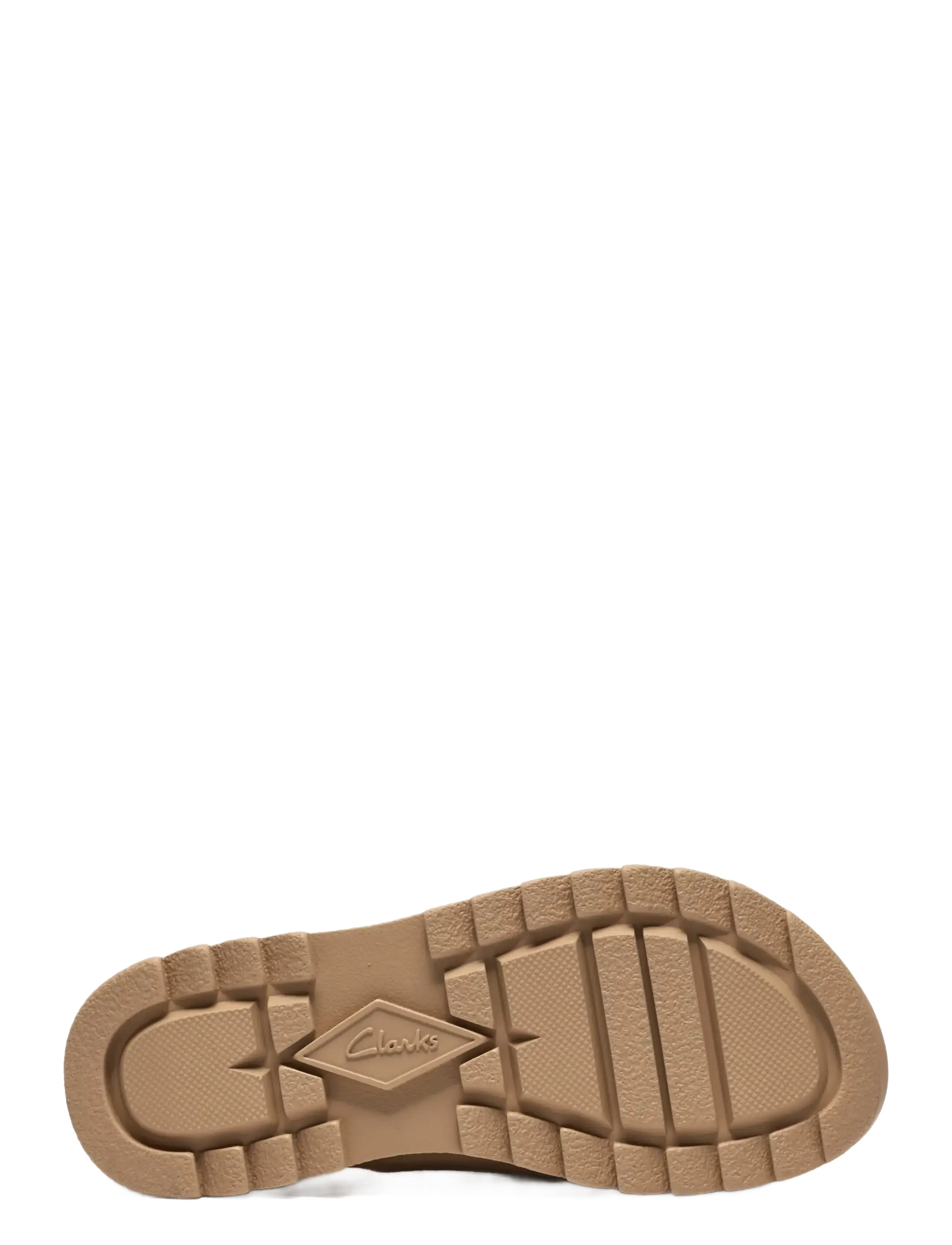 Clarks - DashLite Wish D - plateau-sandalen - beige suede - 4