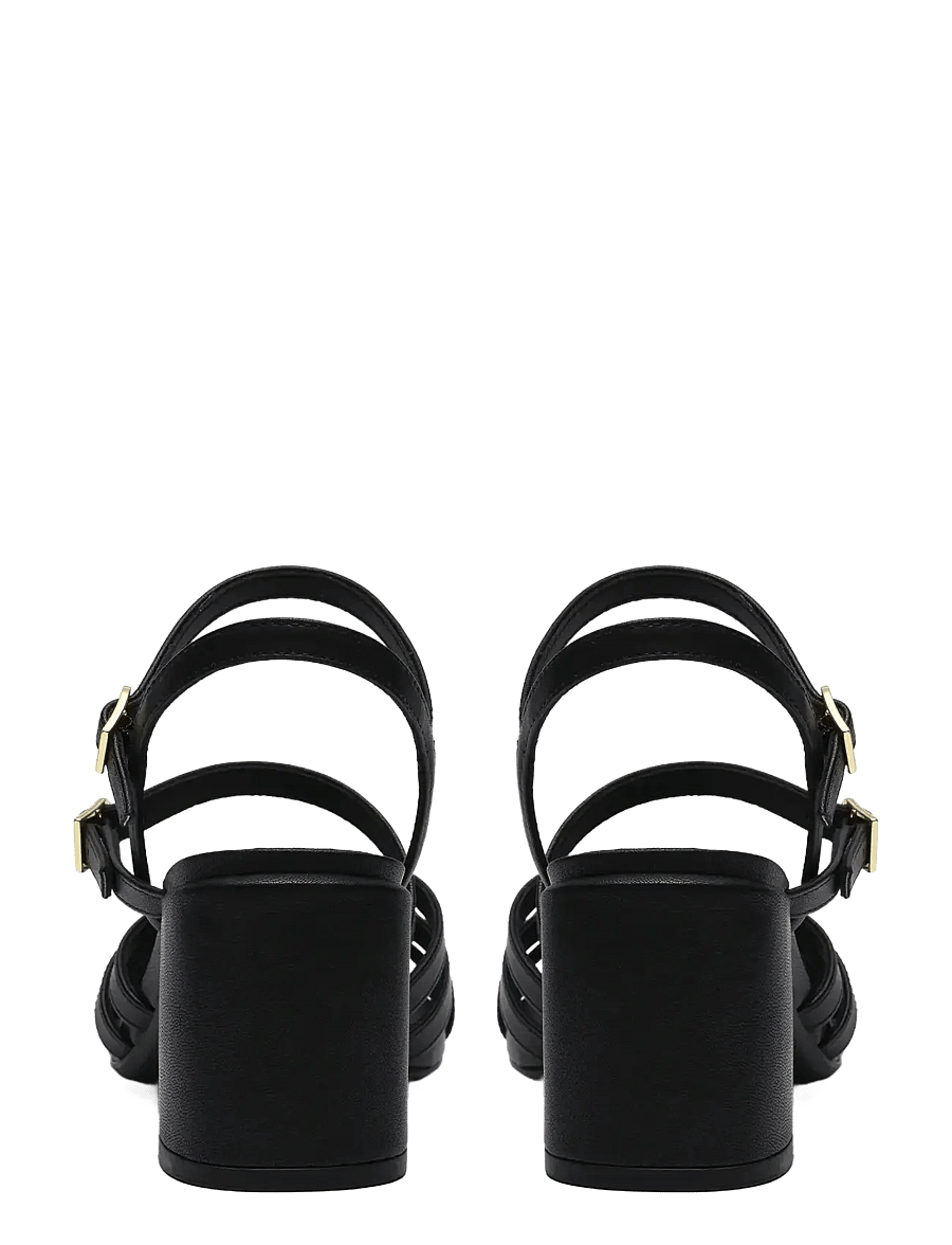 Clarks - Ezoria Strap D - sandaletten - black leather - 1