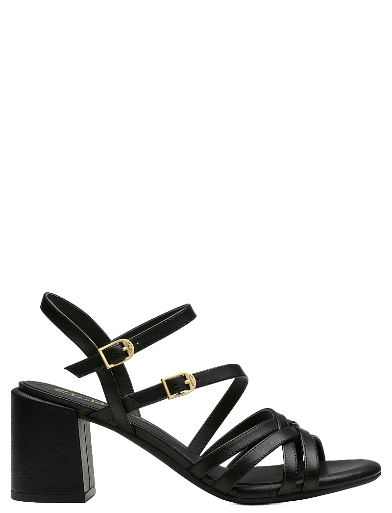 Clarks - Ezoria Strap D - sandaletten - black leather - 2
