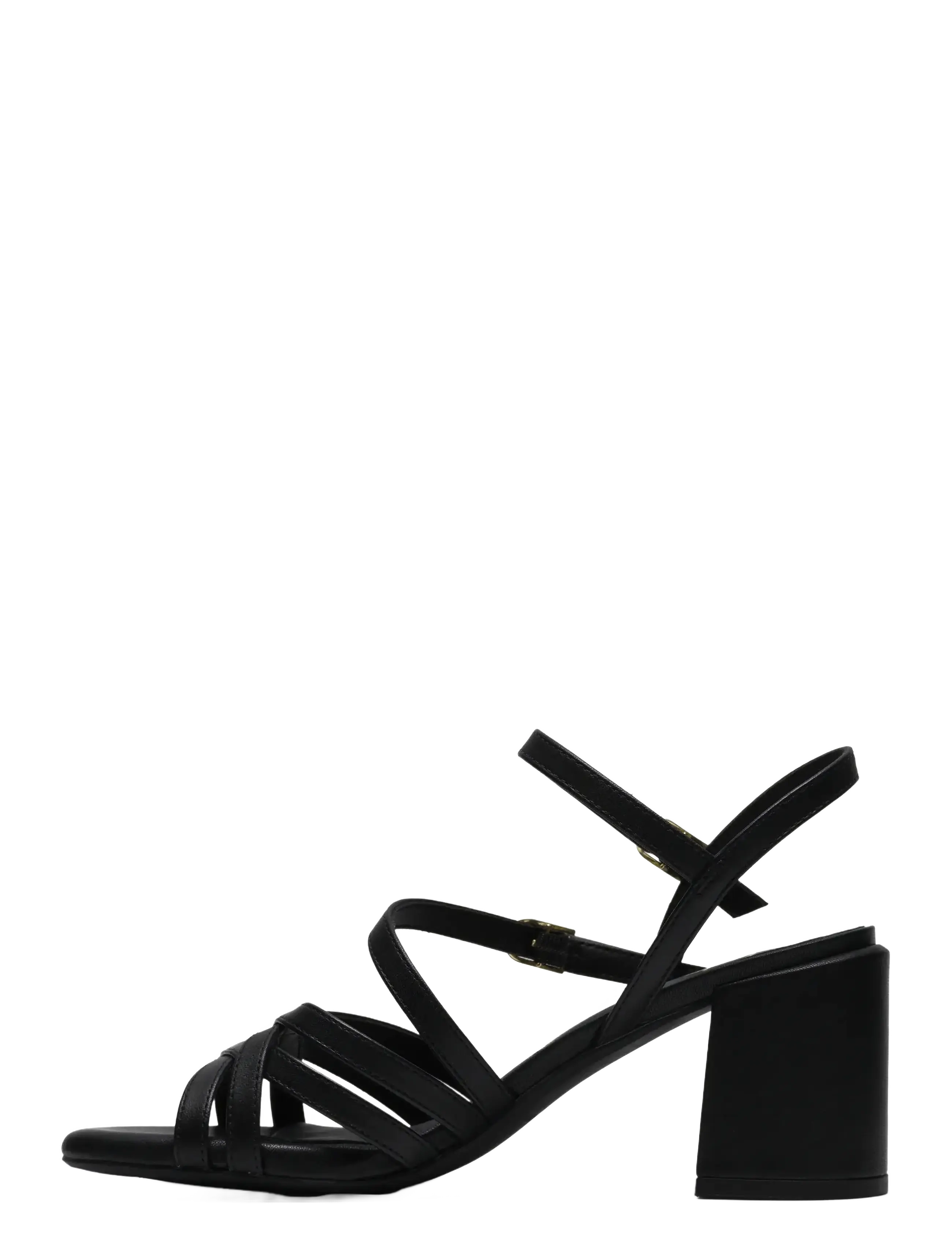 Clarks - Ezoria Strap D - festtøj til outletpriser - black leather - 3