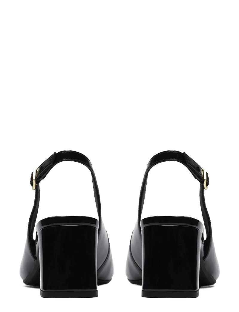 Clarks - Fernie Sling D - slingbacks mit absatz - black pat lea - 1