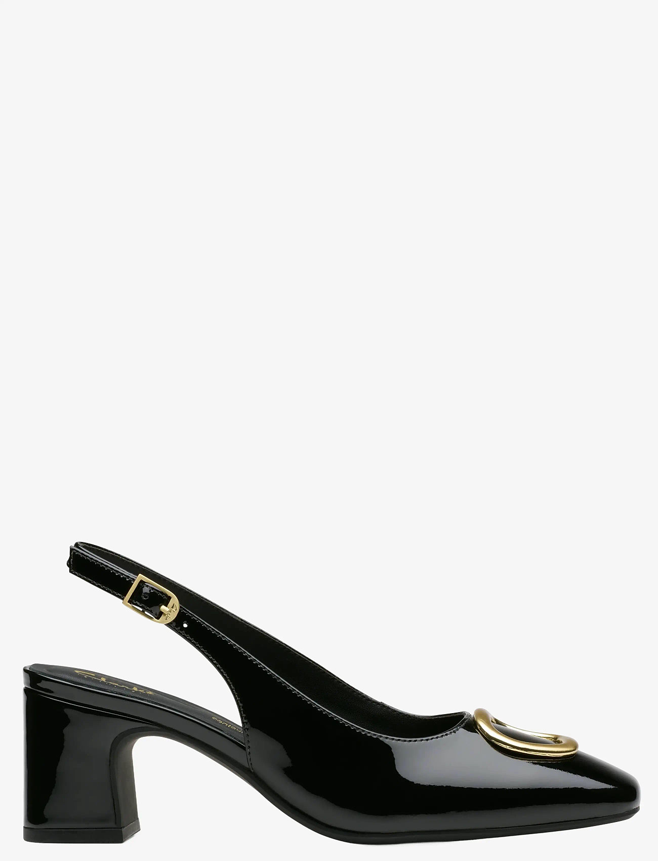 Clarks - Fernie Sling D - slingbacks mit absatz - black pat lea - 2