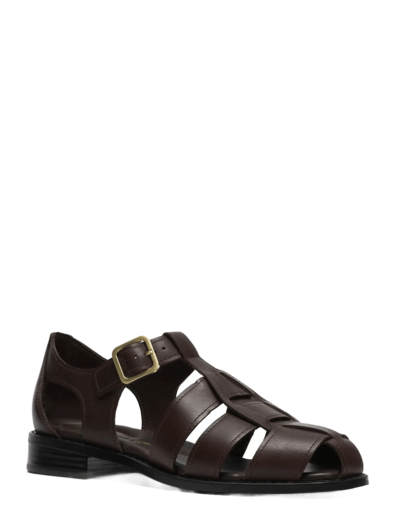 Clarks - Hana Sun D - matalat sandaalit - dark brown lea - 2