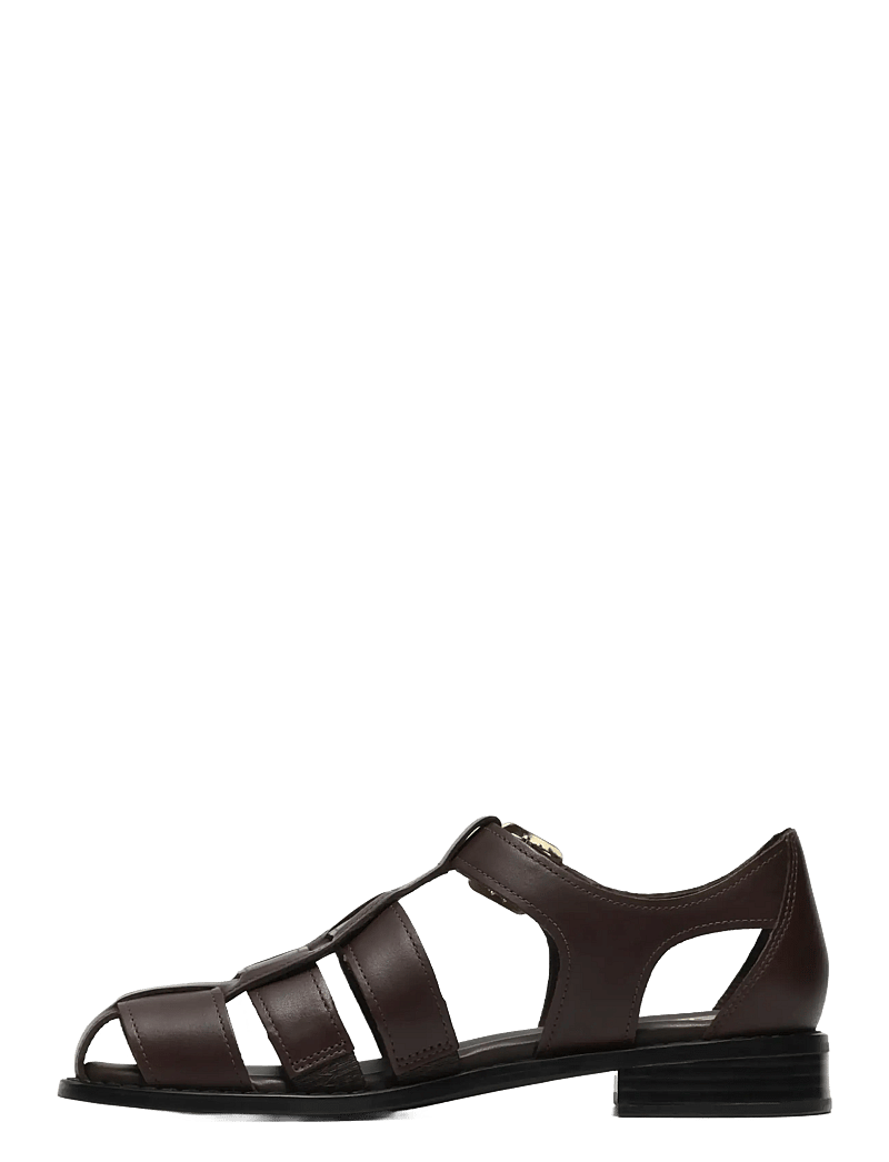 Clarks - Hana Sun D - matalat sandaalit - dark brown lea - 3