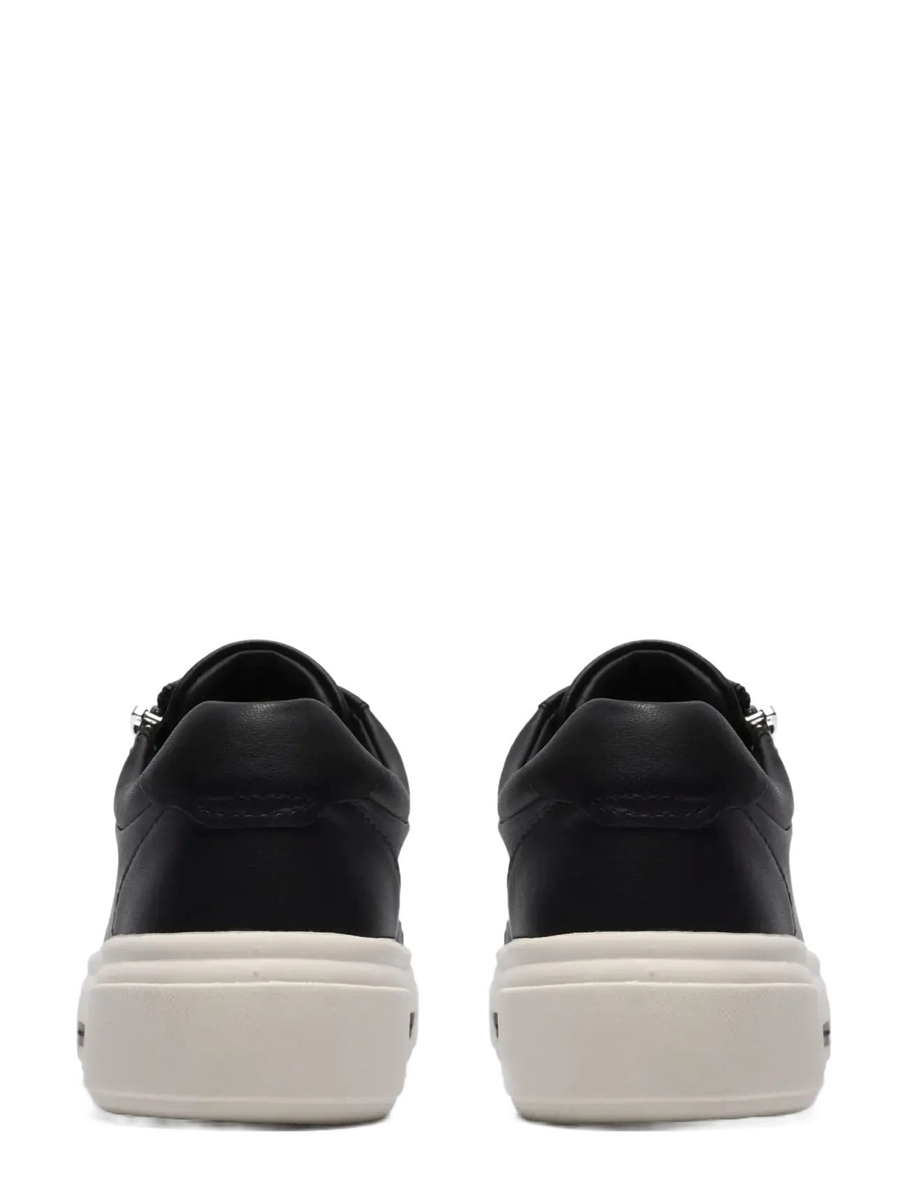 Clarks - Hollyrose Zip D - black leather - 1