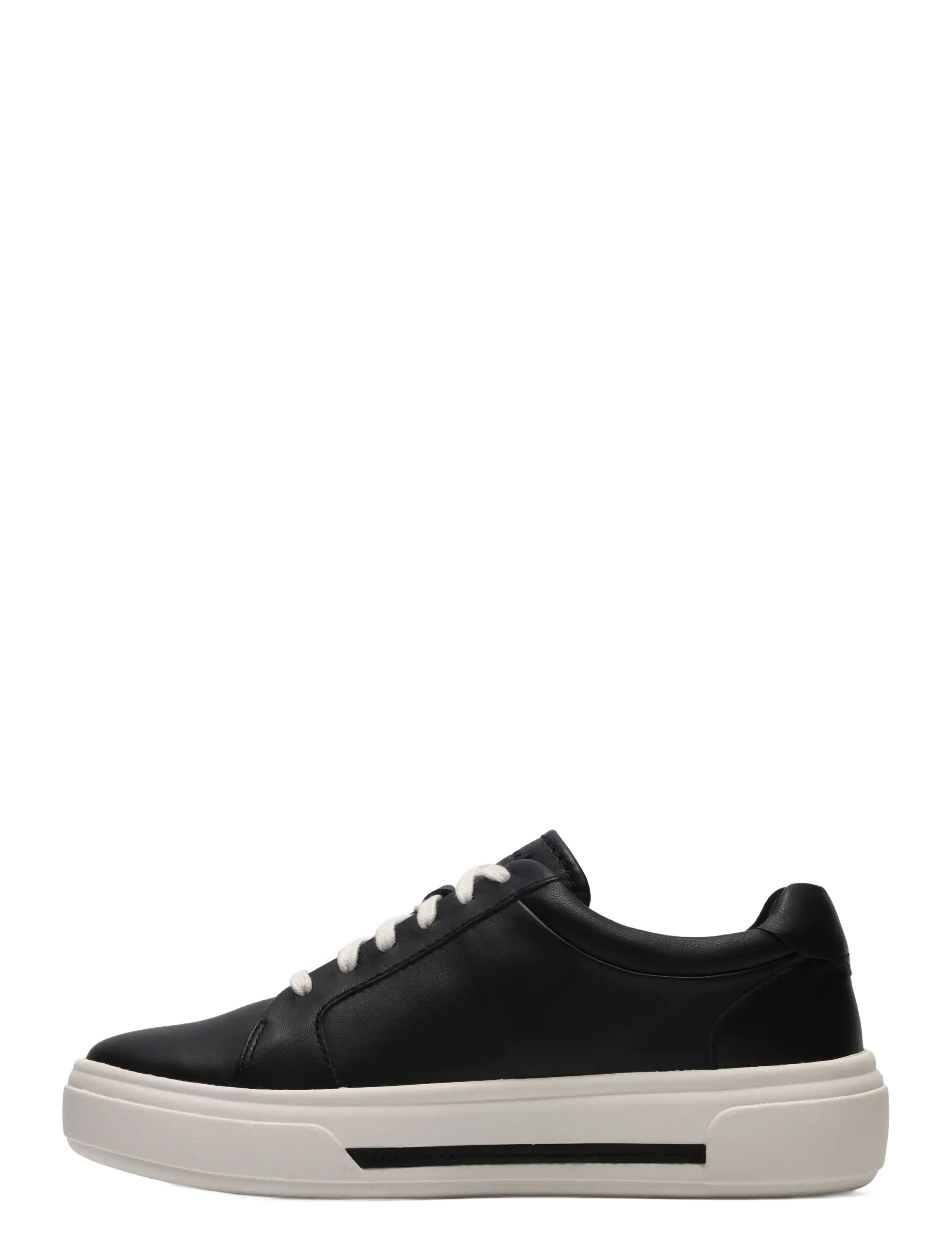 Clarks - Hollyrose Zip D - black leather - 3