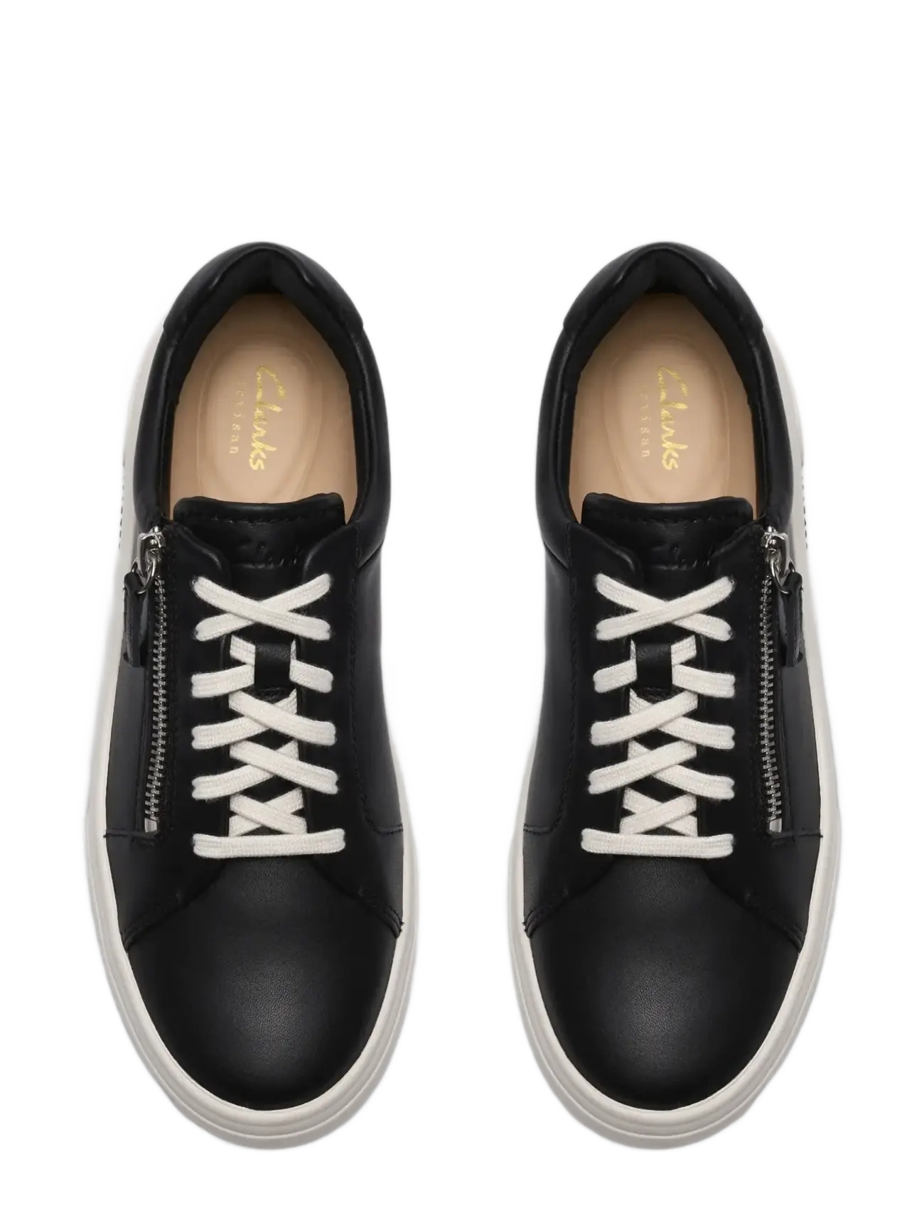 Clarks - Hollyrose Zip D - black leather - 5