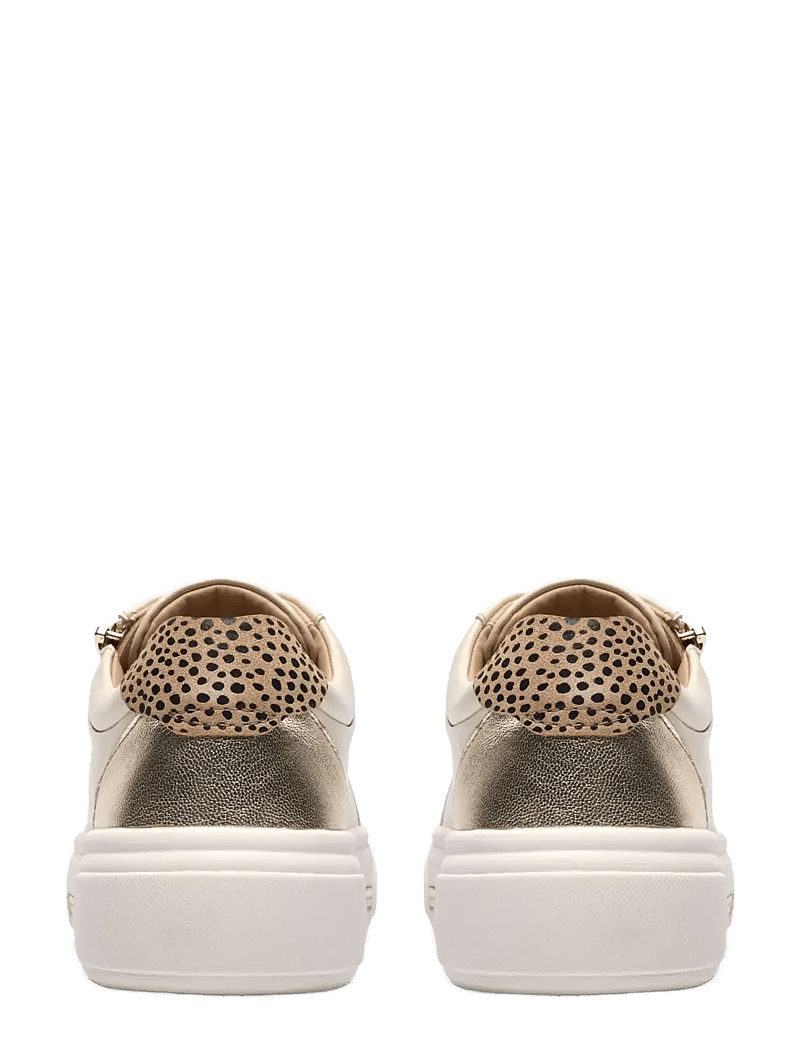 Clarks - Hollyrose Zip D - madala säärega tossud - cream multi - 1