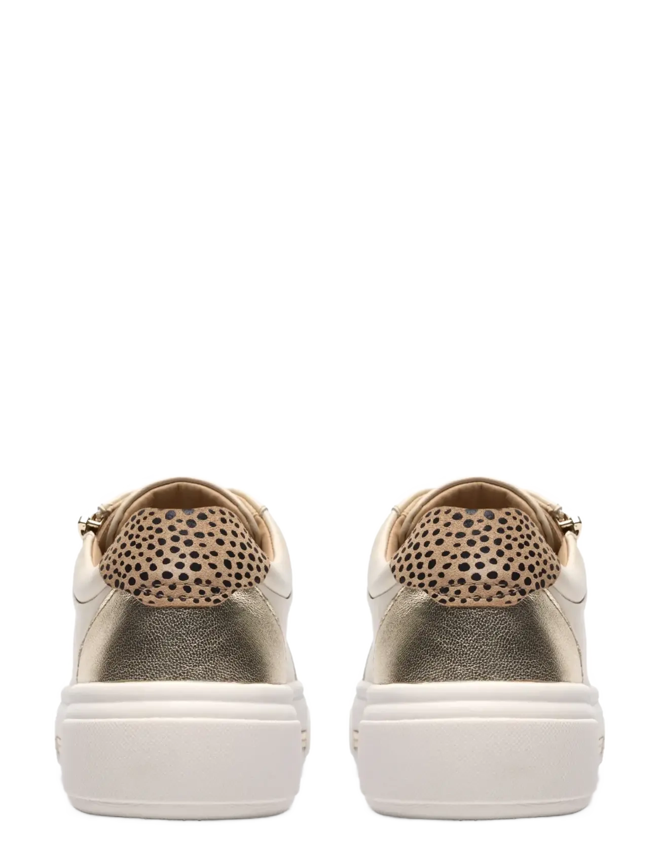 Clarks - Hollyrose Zip D - lave sneakers - cream multi - 1