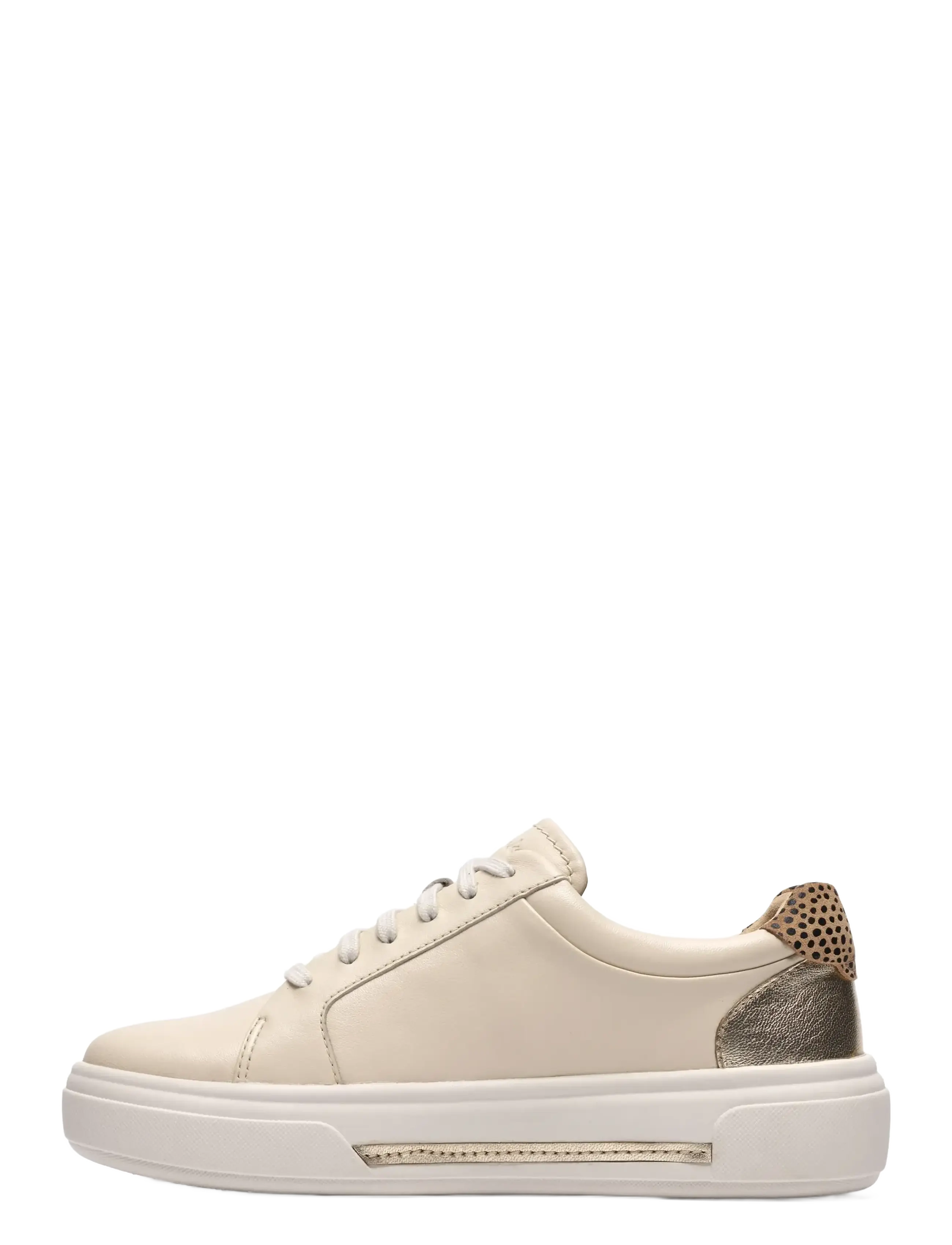 Clarks - Hollyrose Zip D - lave sneakers - cream multi - 3