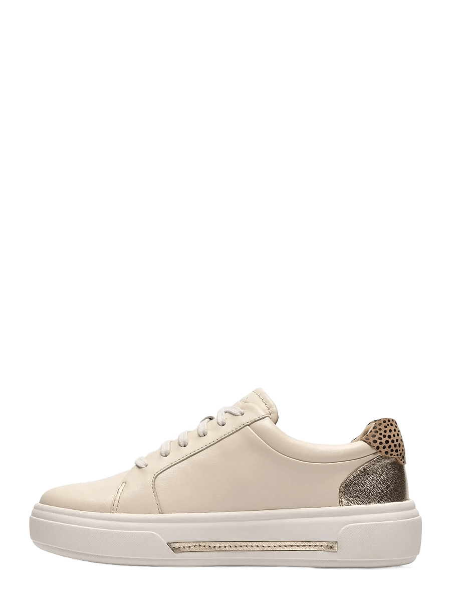 Clarks - Hollyrose Zip D - låga sneakers - cream multi - 3