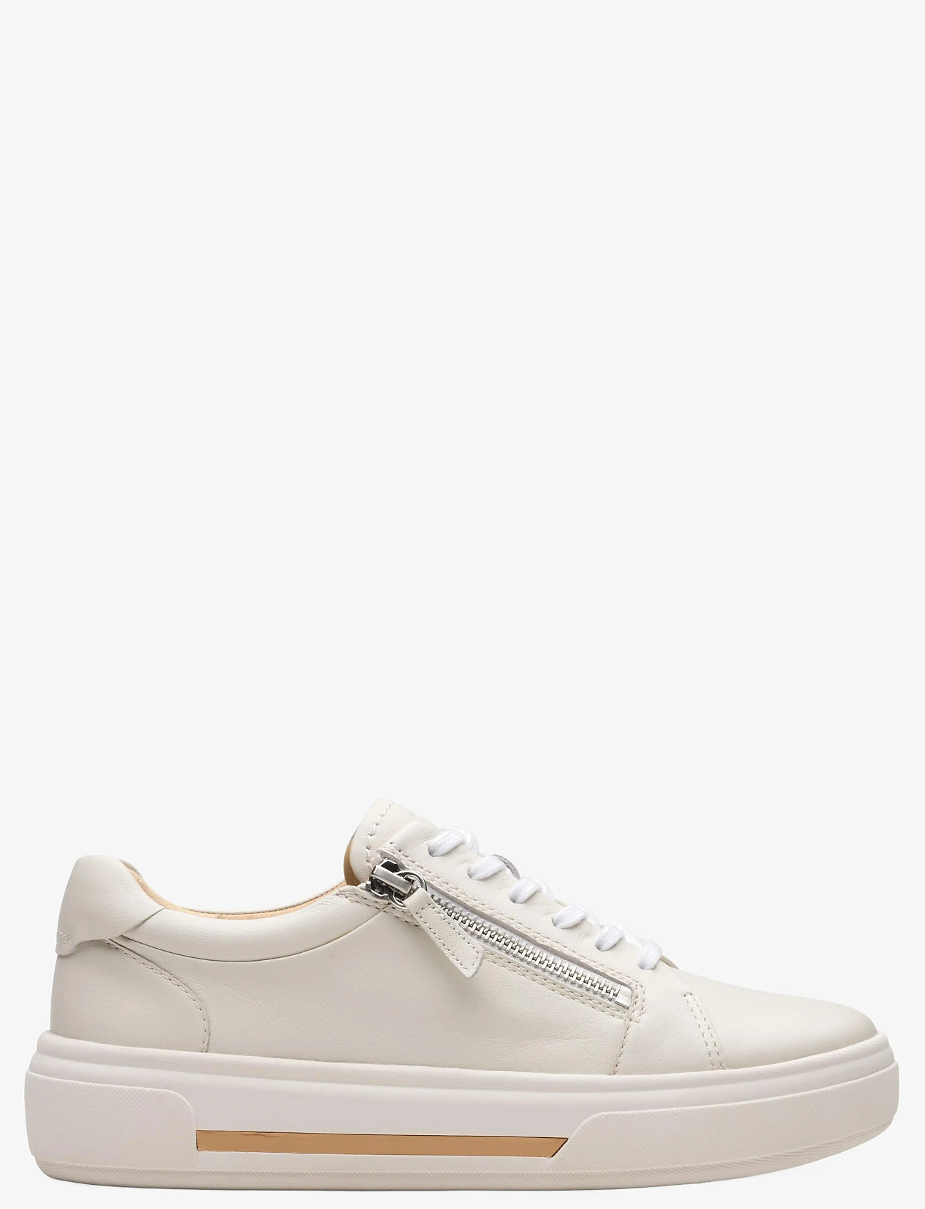 Clarks - Hollyrose Zip D - konfirmationstøj - white leather - 0