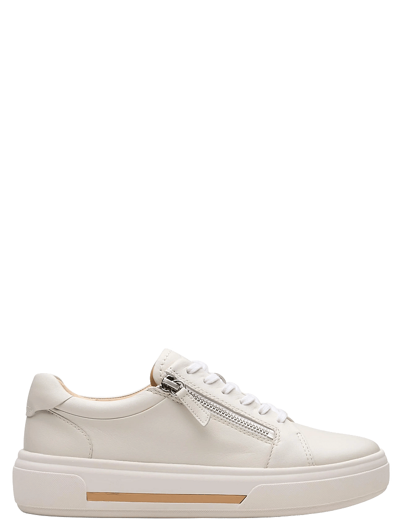 Clarks - Hollyrose Zip D - konfirmatsioon - white leather - 0