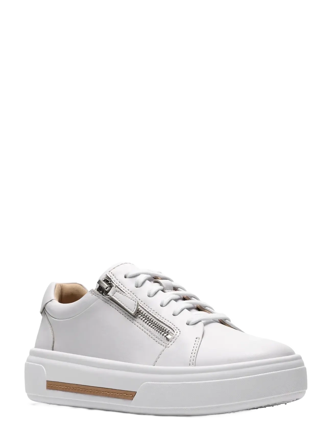 Clarks - Hollyrose Zip D - niedrige sneakers - white leather - 2