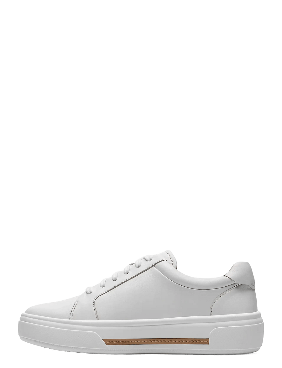 Clarks - Hollyrose Zip D - confirmation - white leather - 3