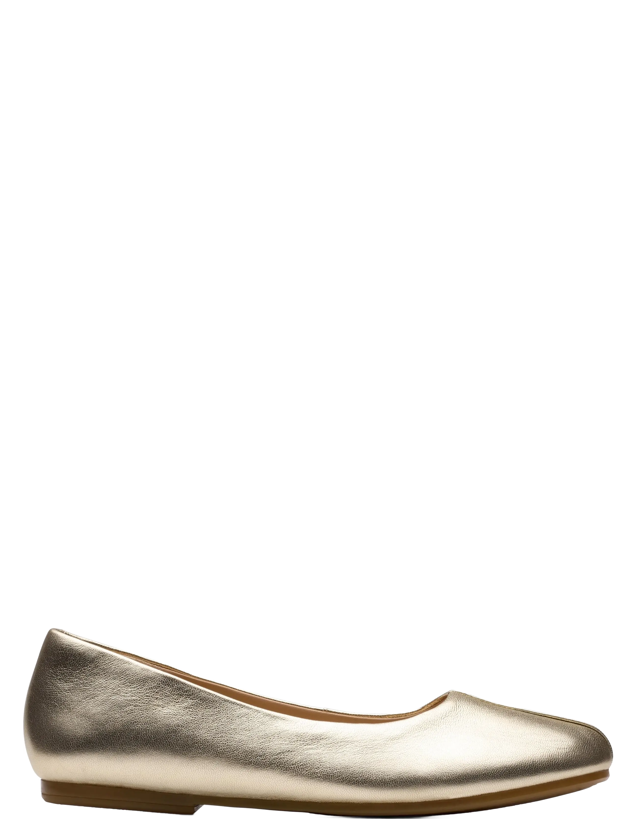 Clarks - Livia Lily D - gold leather - 2