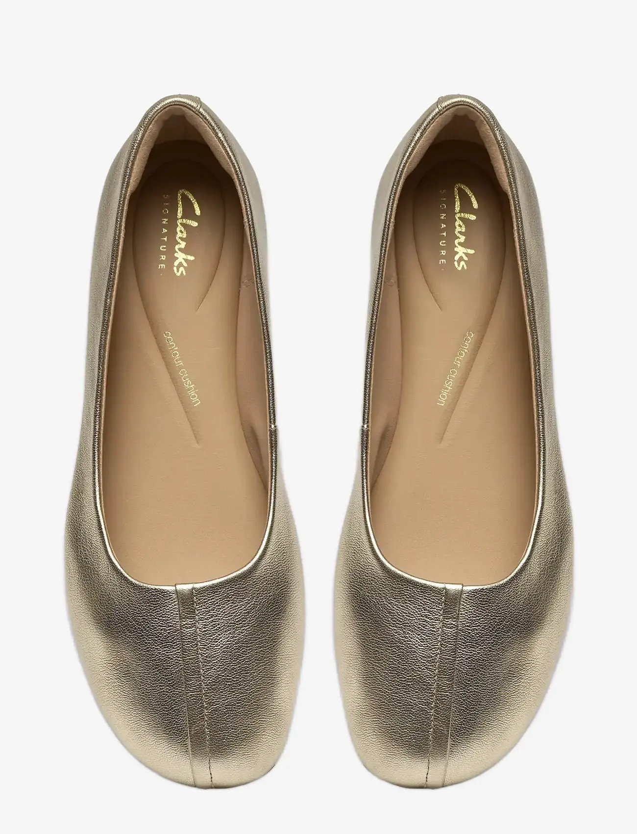 Clarks - Livia Lily D - special occasions - gold leather - 5