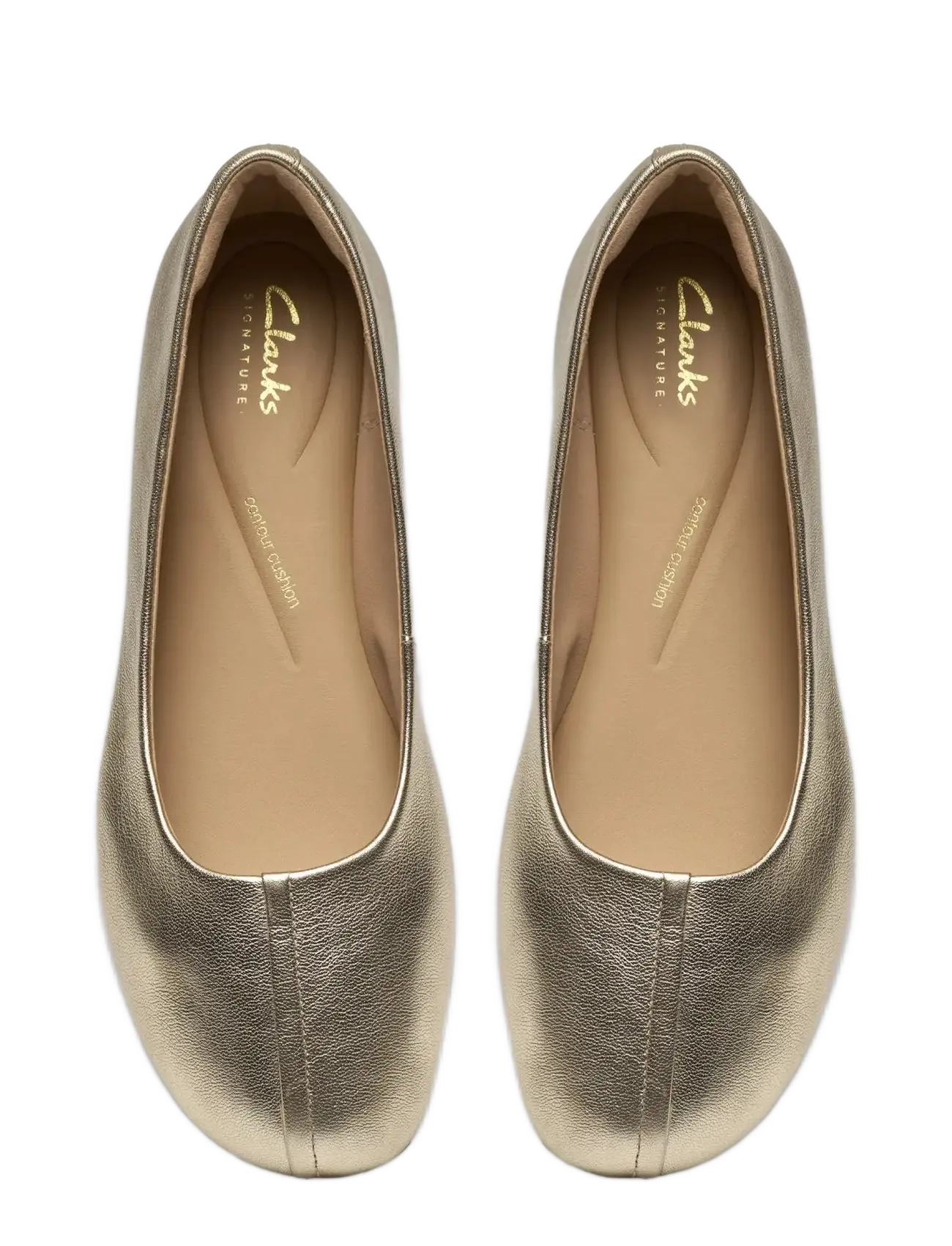 Clarks - Livia Lily D - gold leather - 5