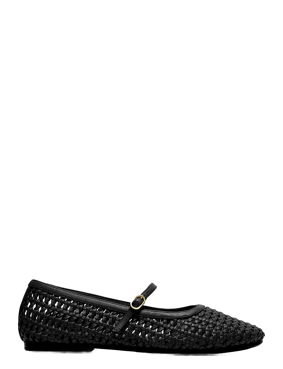 Clarks - Livia Sky D - mados tendencijos - black weave - 0
