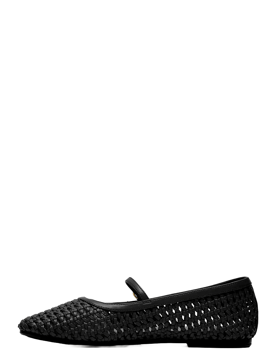 Clarks - Livia Sky D - mados tendencijos - black weave - 2