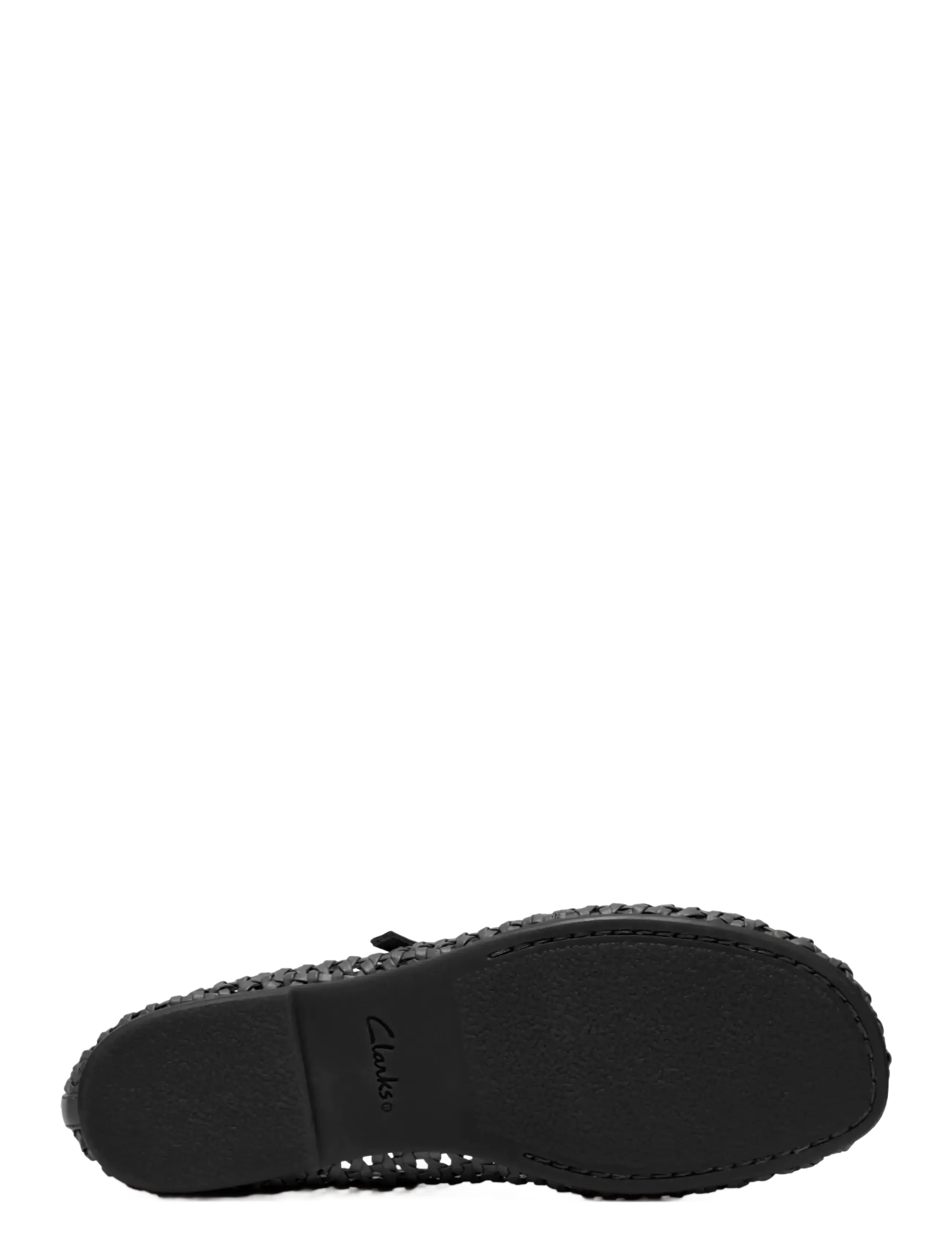 Clarks - Livia Sky D - mados tendencijos - black weave - 3