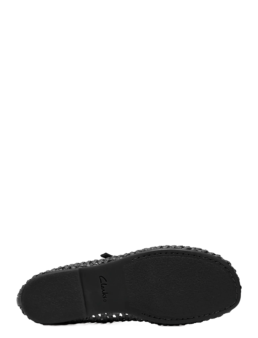 Clarks - Livia Sky D - mados tendencijos - black weave - 3