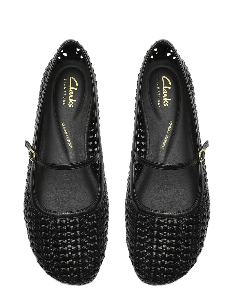 Clarks - Livia Sky D - modetrender - black weave - 4