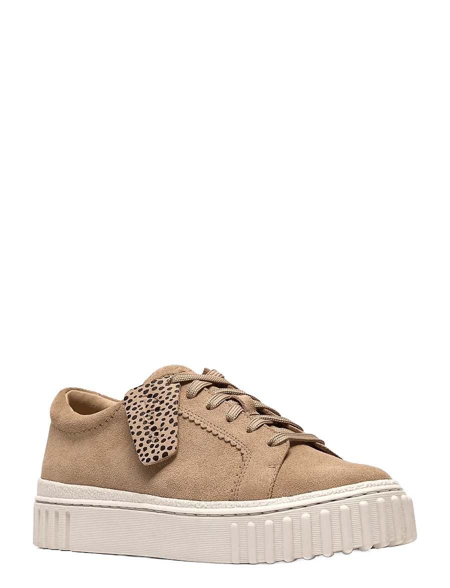 Clarks - Mayhill Walk D - lage sneakers - beige suede - 2
