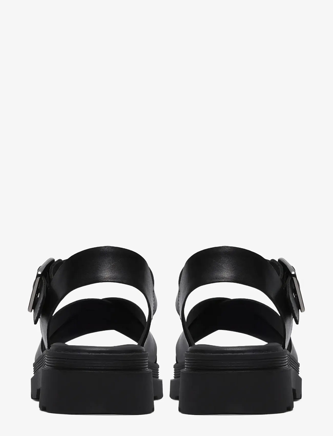 Clarks - Orinoco3 Cross D - flat sandals - black leather - 2