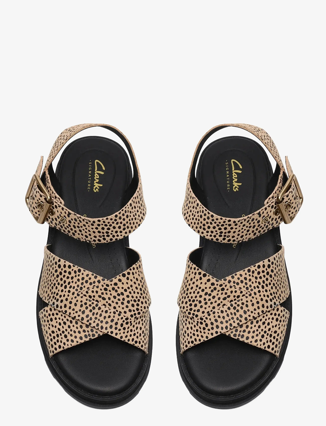 Clarks - Orinoco3 Cross D - flade sandaler - animal print - 2