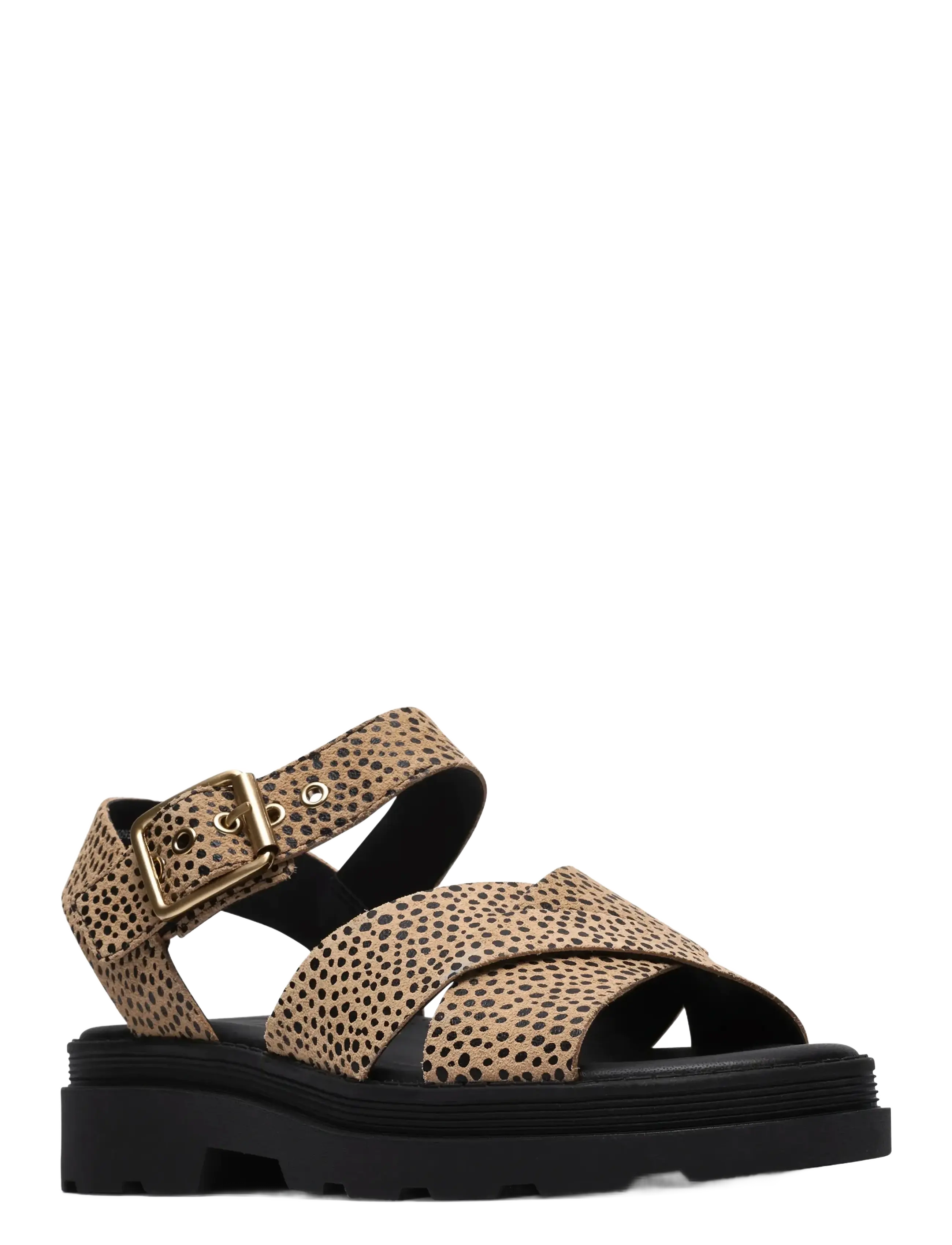 Clarks - Orinoco3 Cross D - flade sandaler - animal print - 5