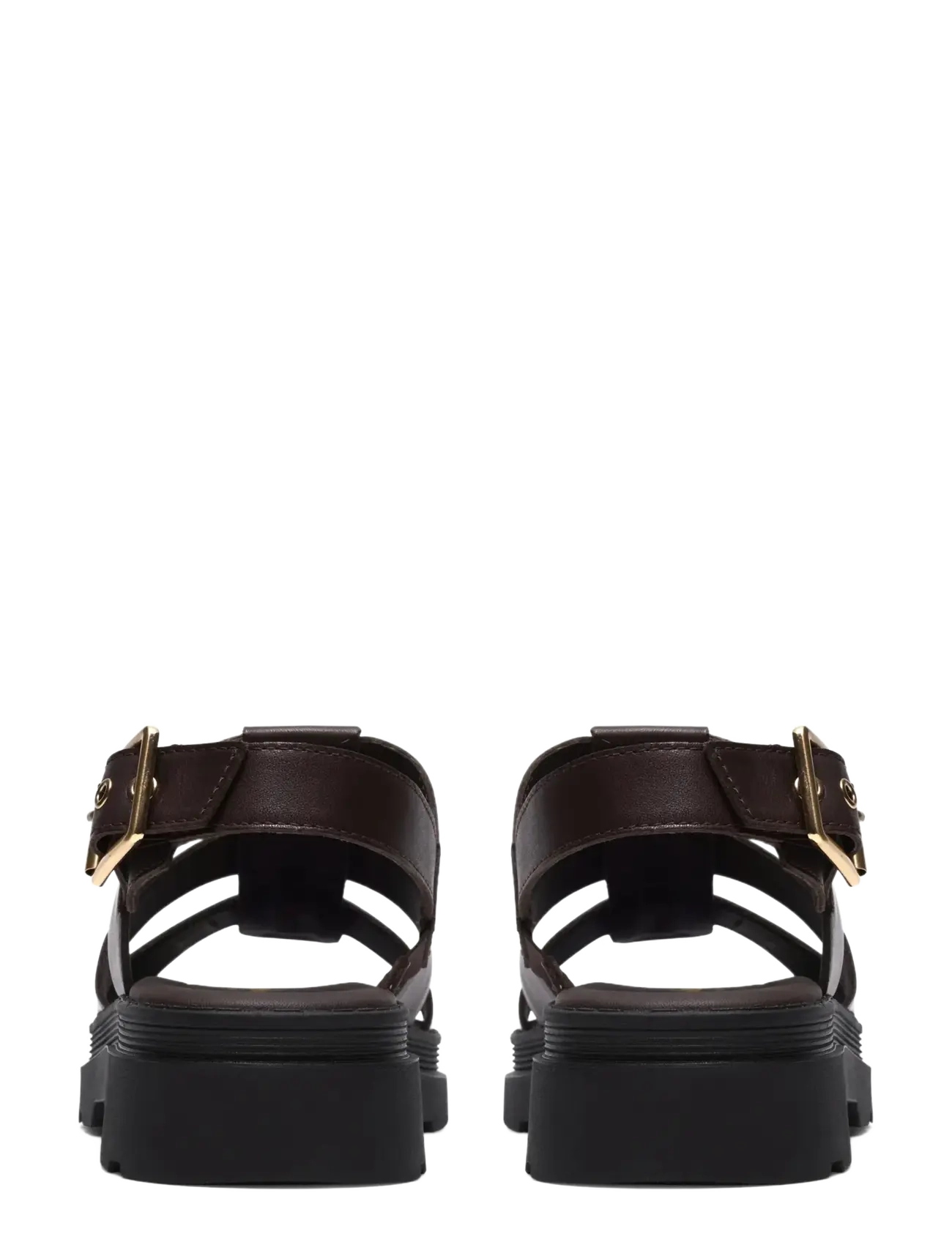 Clarks - Orinoco3 Strap D - flade sandaler - dark brown lea - 2