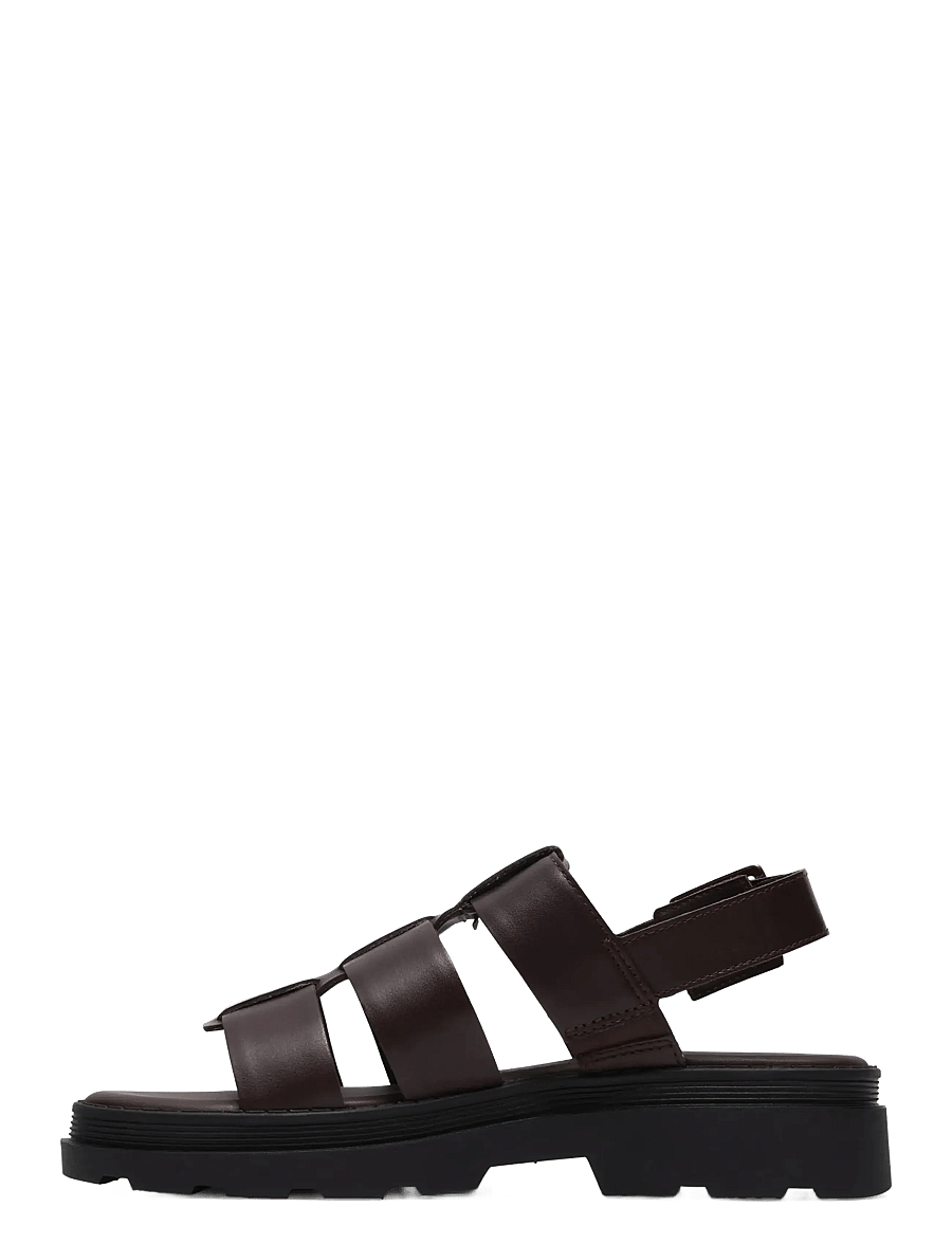Clarks - Orinoco3 Strap D - flache sandalen - dark brown lea - 3
