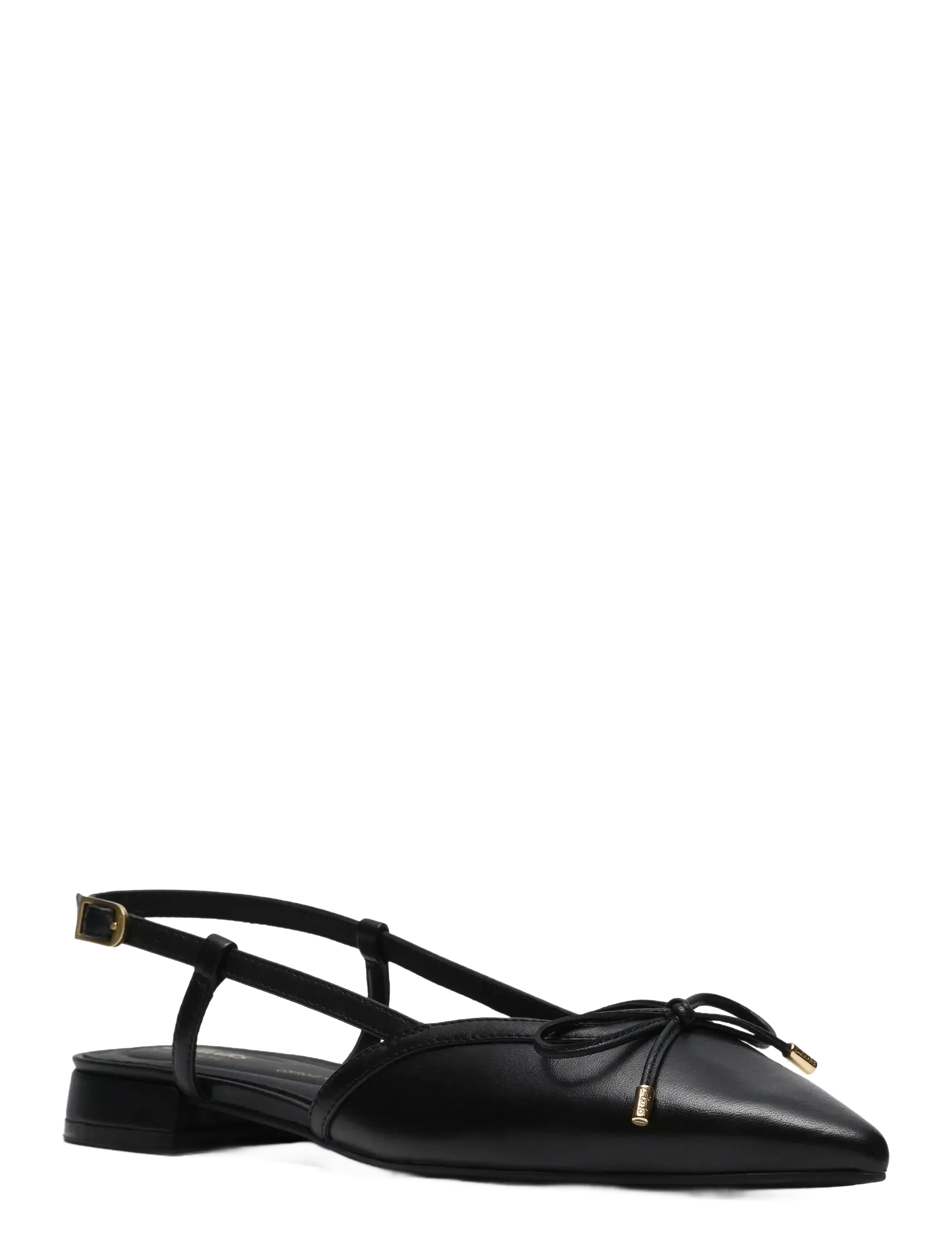 Clarks Sensa15 Bow D, 40, Slingbacks, Schwarz - Flat Frauen