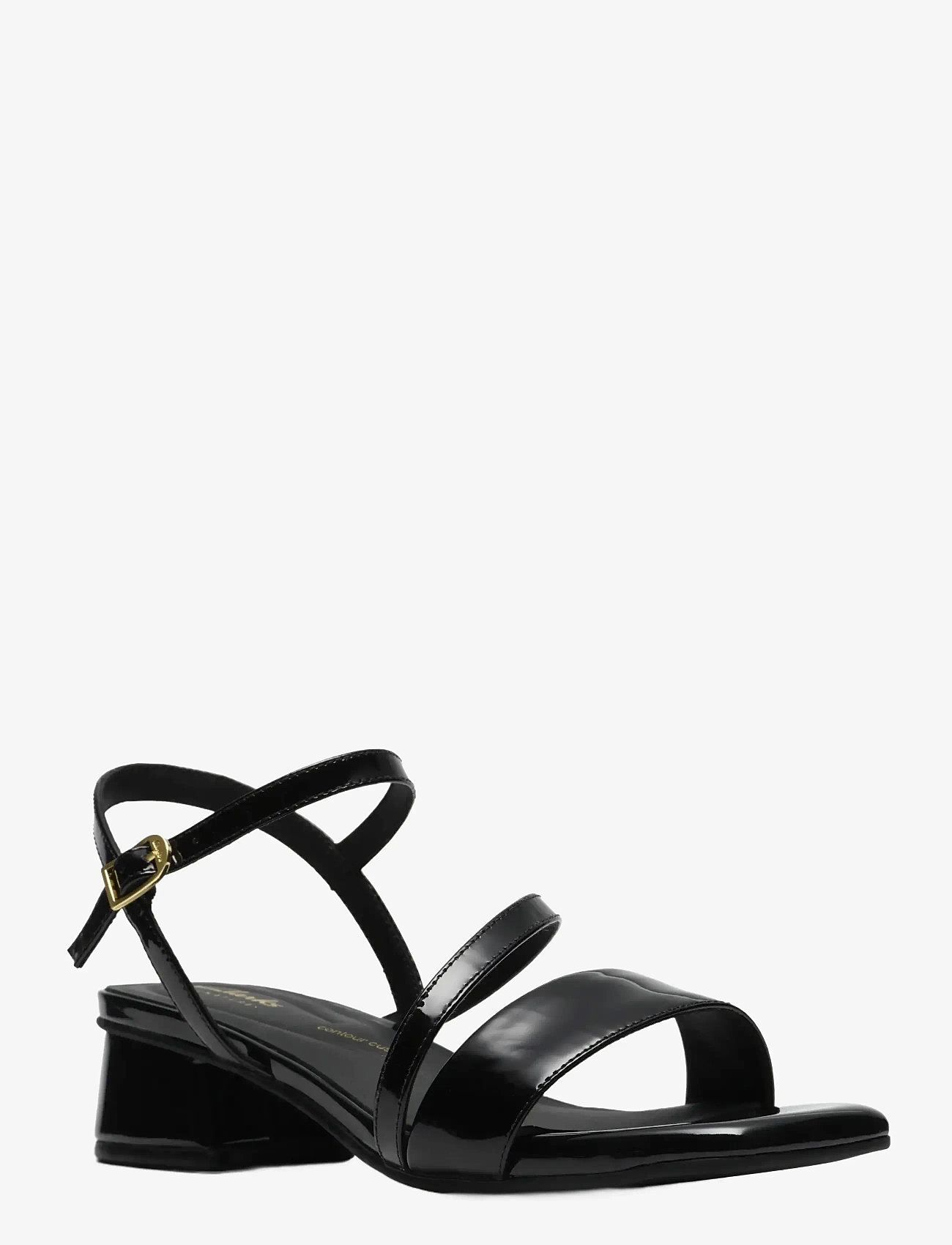 Clarks - Serina35 Strap D - sandaletten - black pat - 0