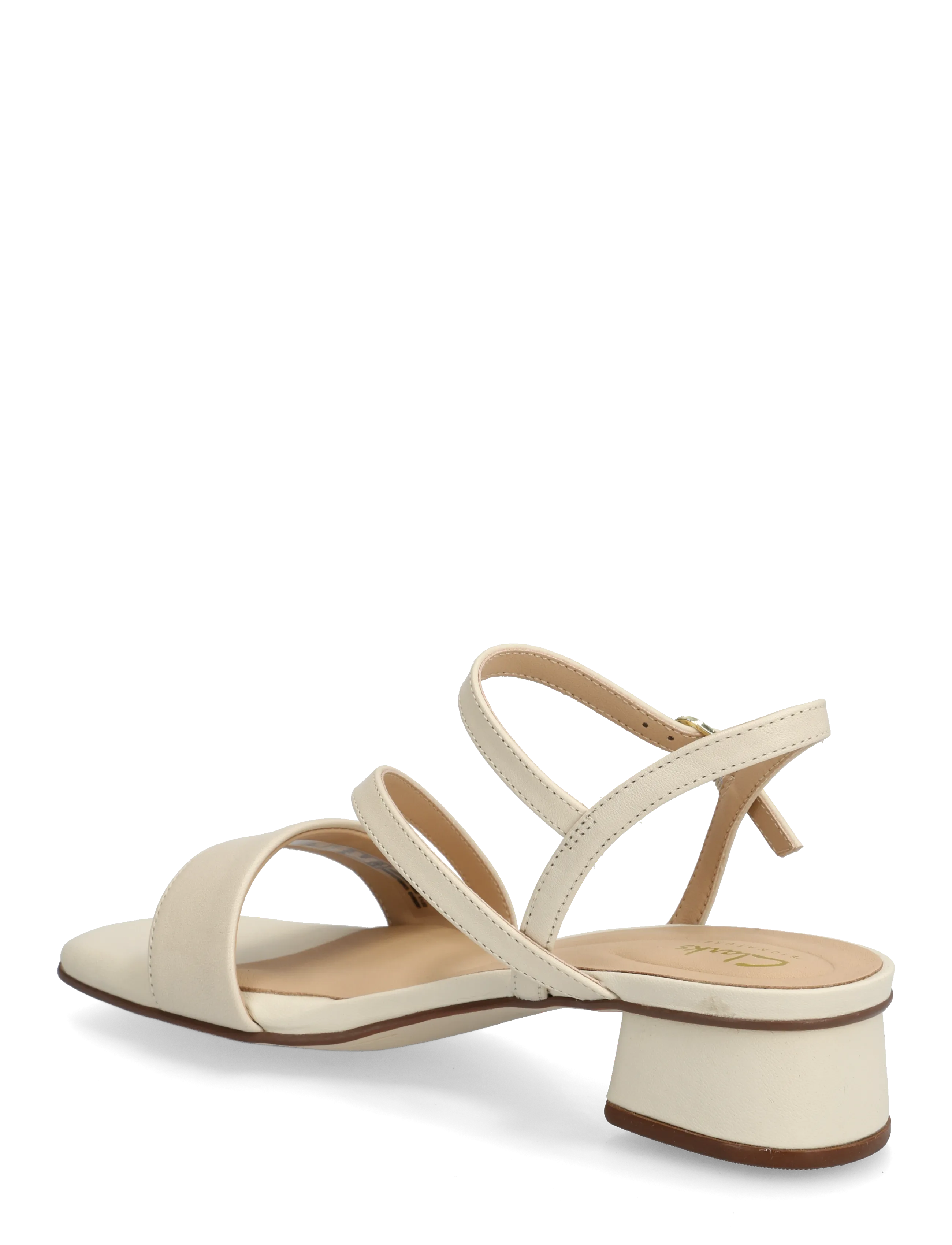 Clarks - Serina35 Strap D - festtøj til outletpriser - cream leather - 2