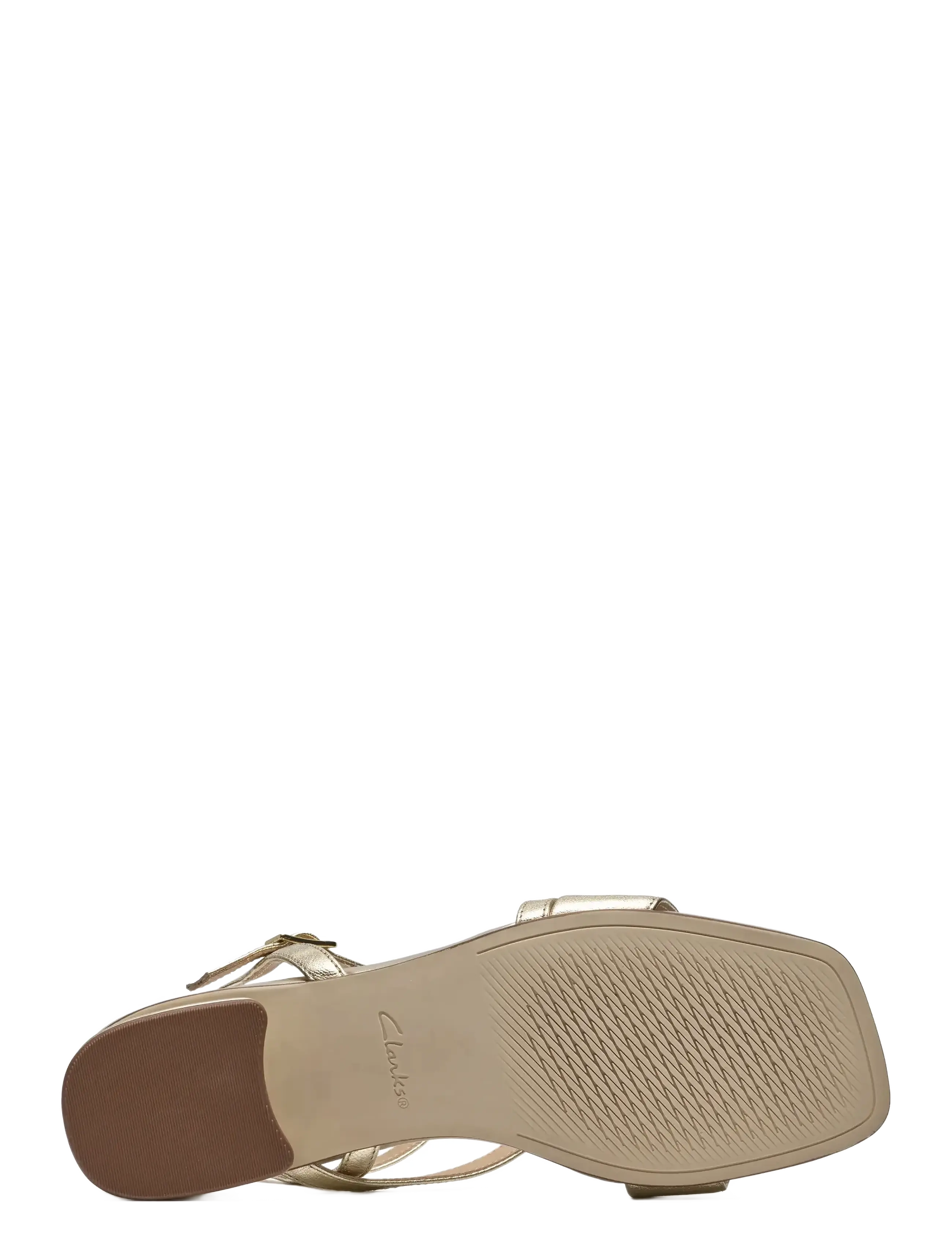 Clarks - Serina35 Strap D - festtøj til outletpriser - gold leather - 5