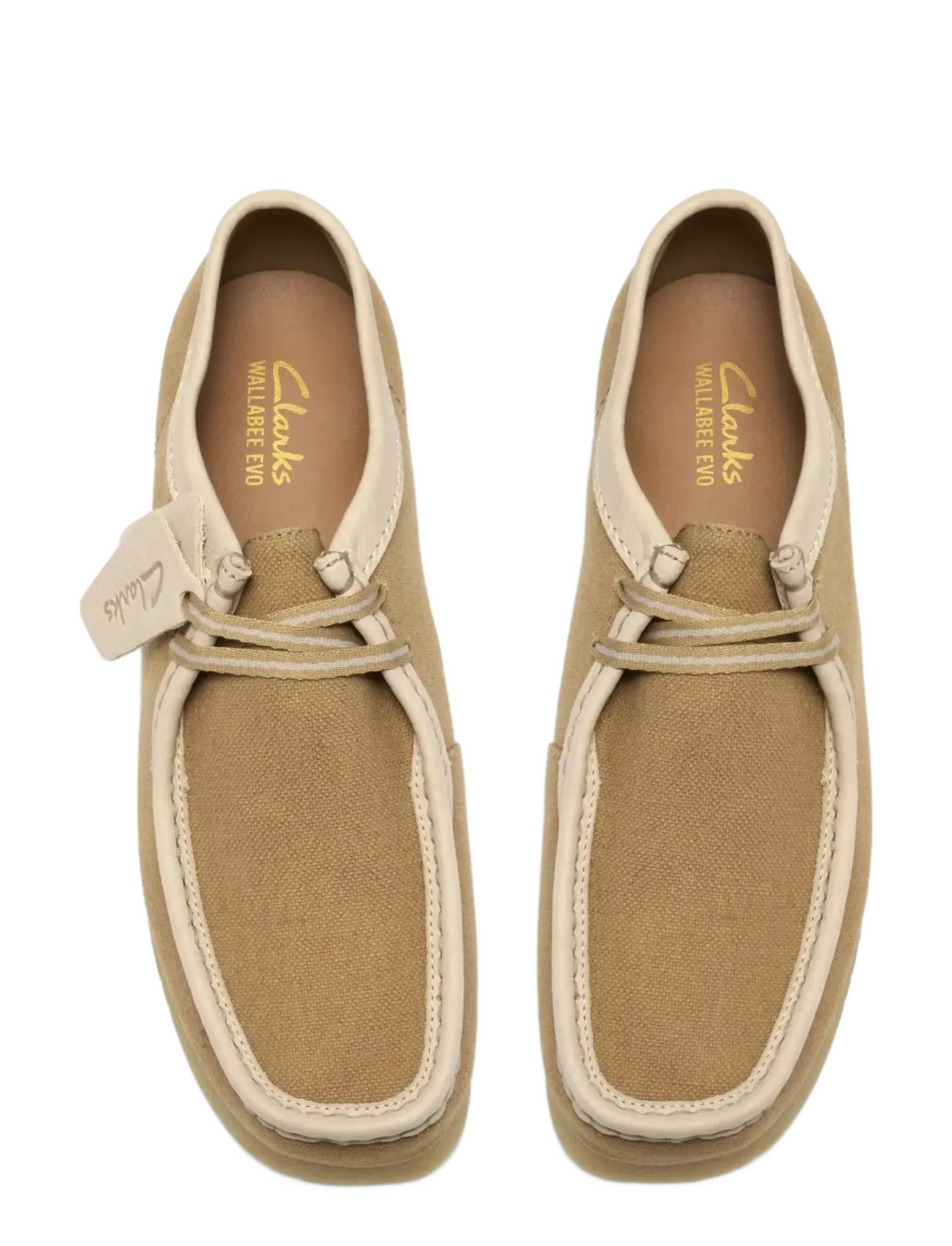 Clarks - WallabeeEVO G - shop by occasion - tan combi - 4