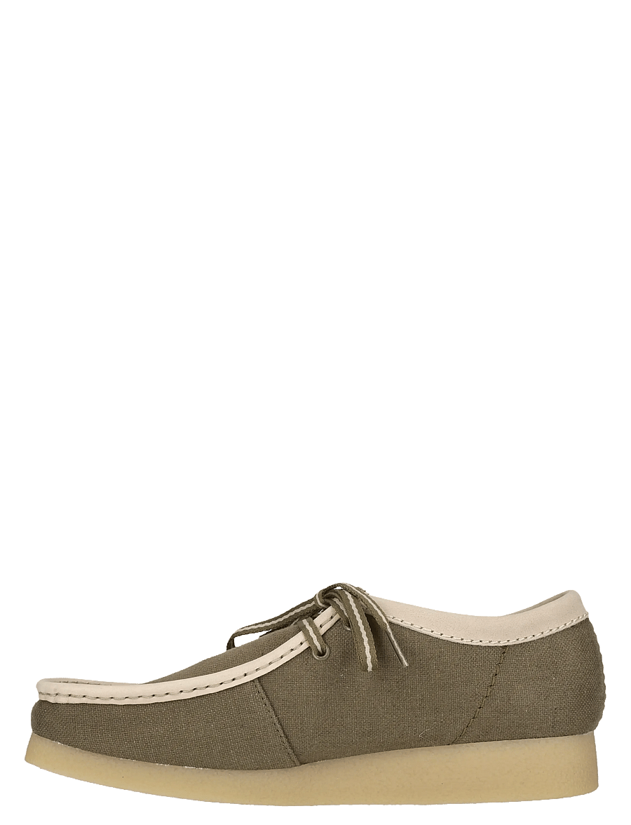 Clarks - WallabeeEVO G - shop etter anledning - olive combi - 1