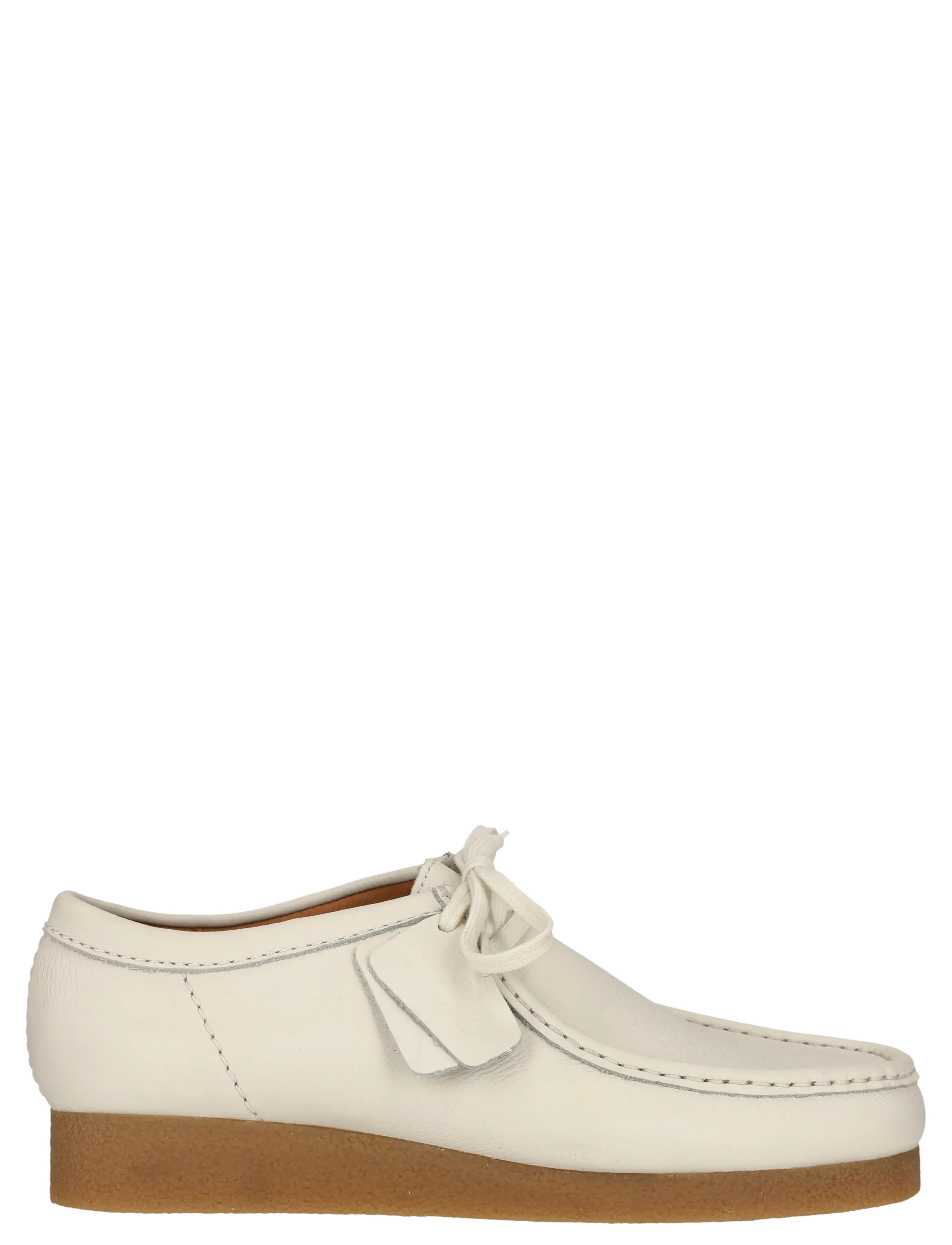 CLARKS Wallabeeevo G Cream - 43 - Herren