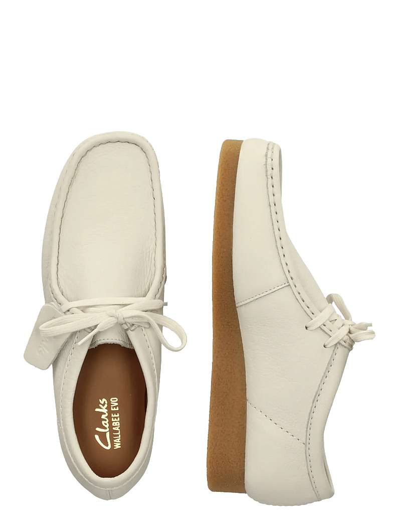Clarks - WallabeeEVO G - iepirkties noteiktam pasākumam - white leather - 1