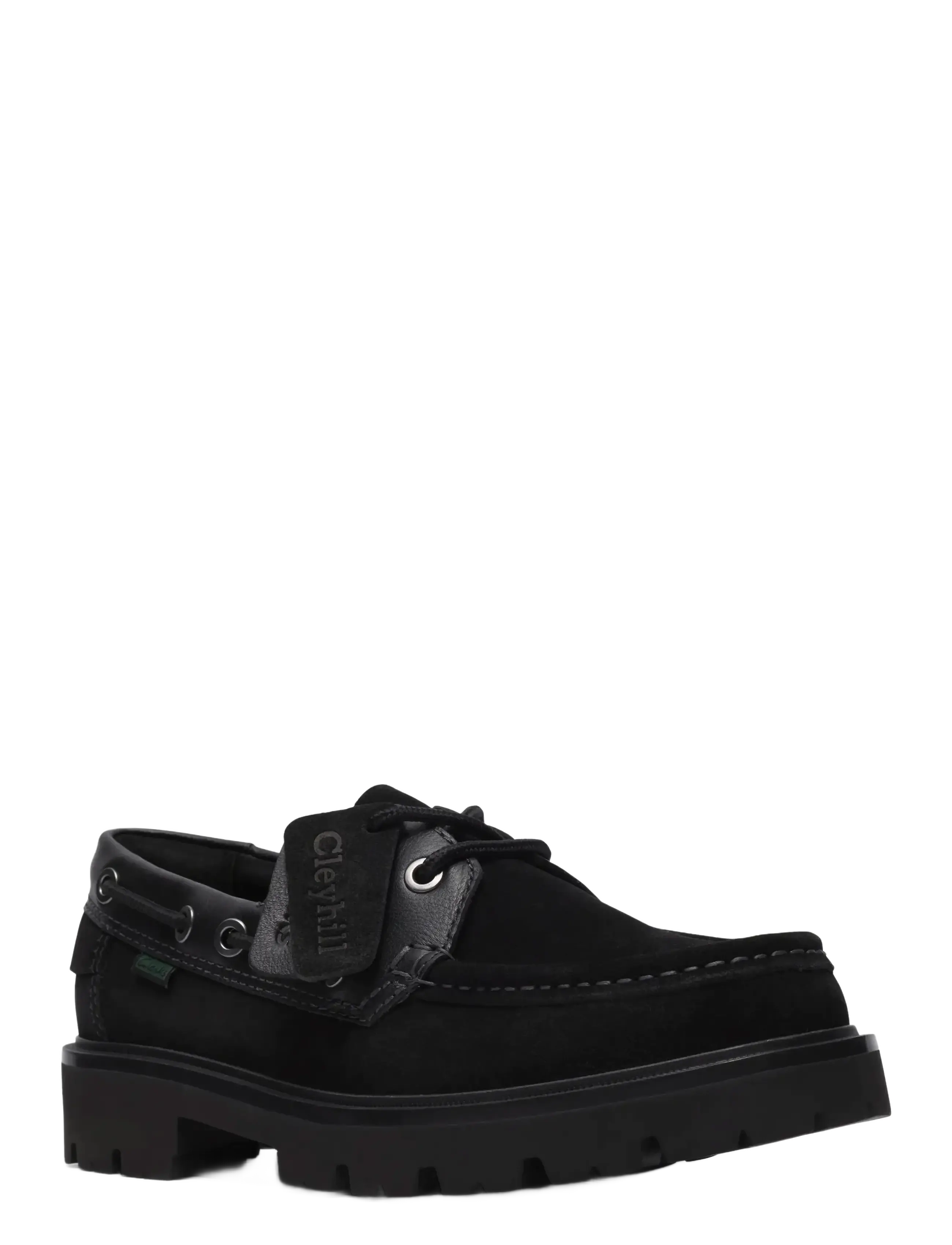 Clarks Cleyhill Boat G - Sejlersko - BLACK SDE / black