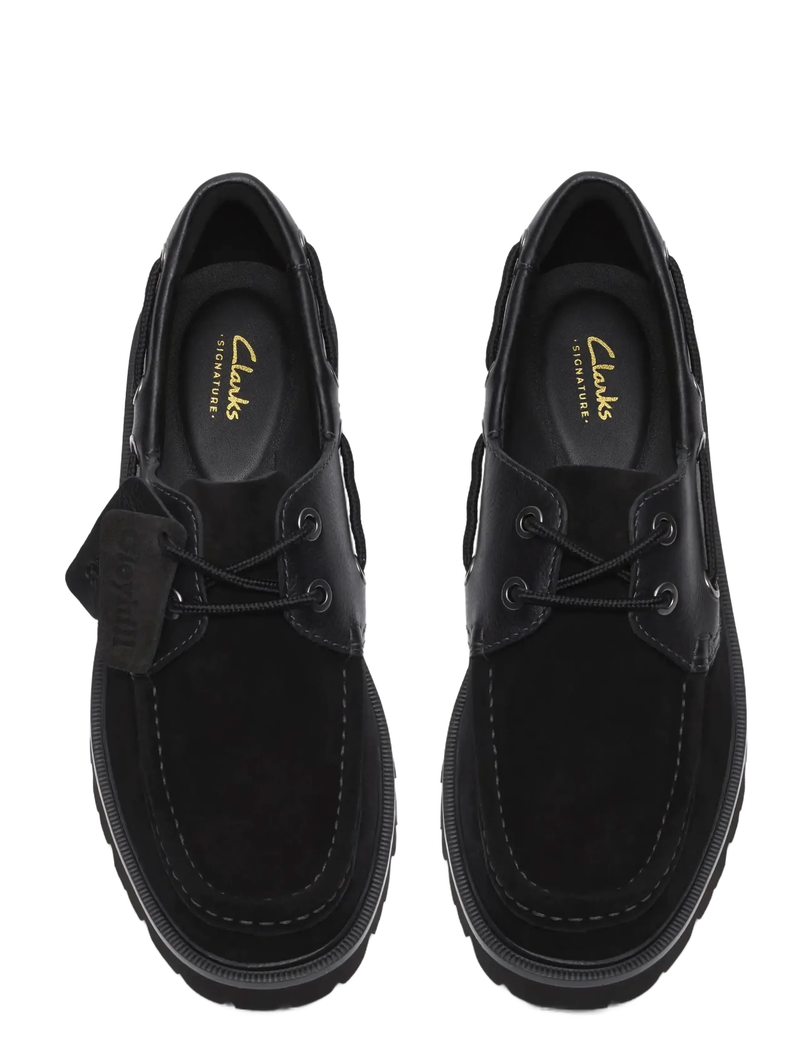 Clarks - Cleyhill Boat G - osta olukorra järgi - black sde - 3
