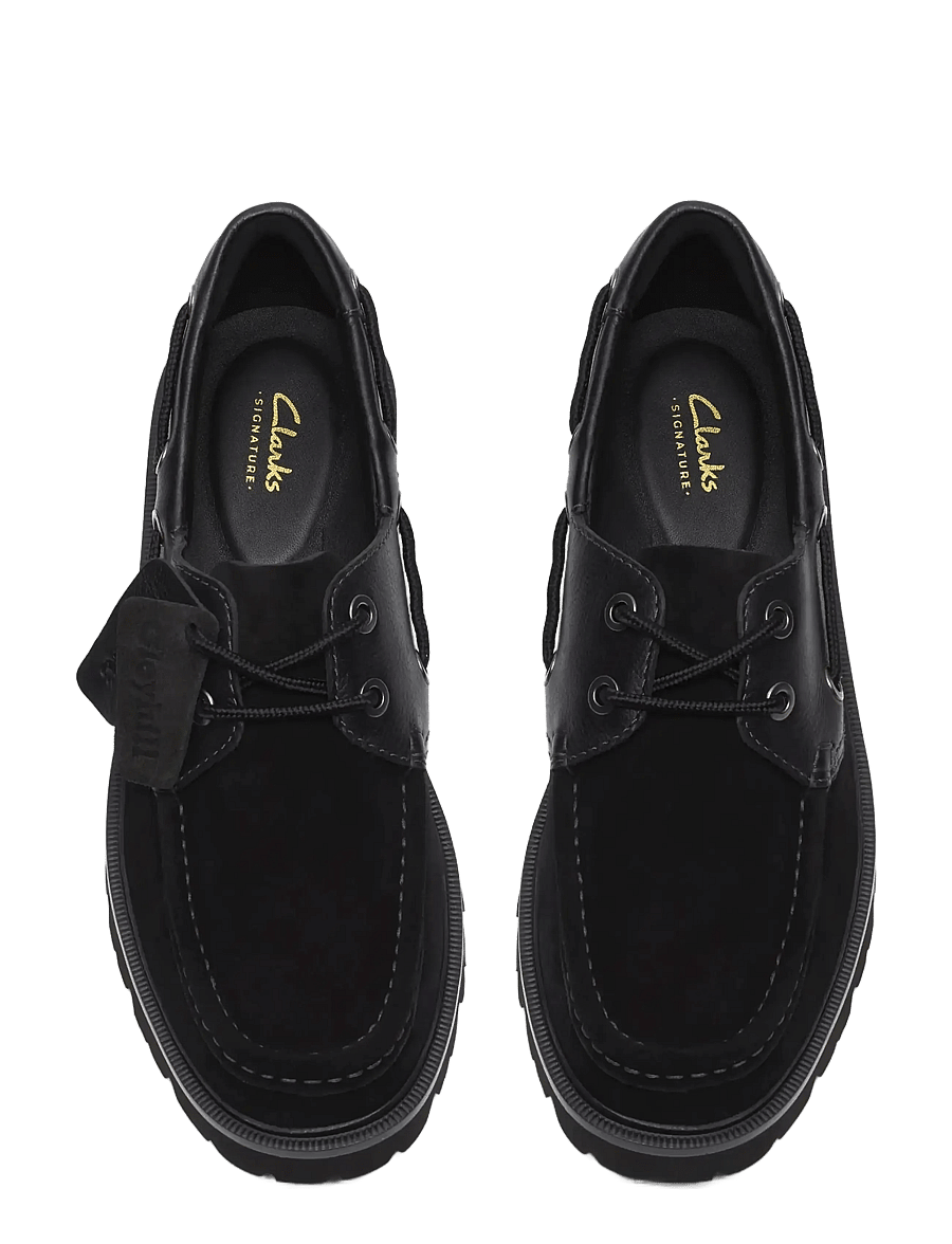 Clarks - Cleyhill Boat G - nach anlass kaufen - black sde - 3