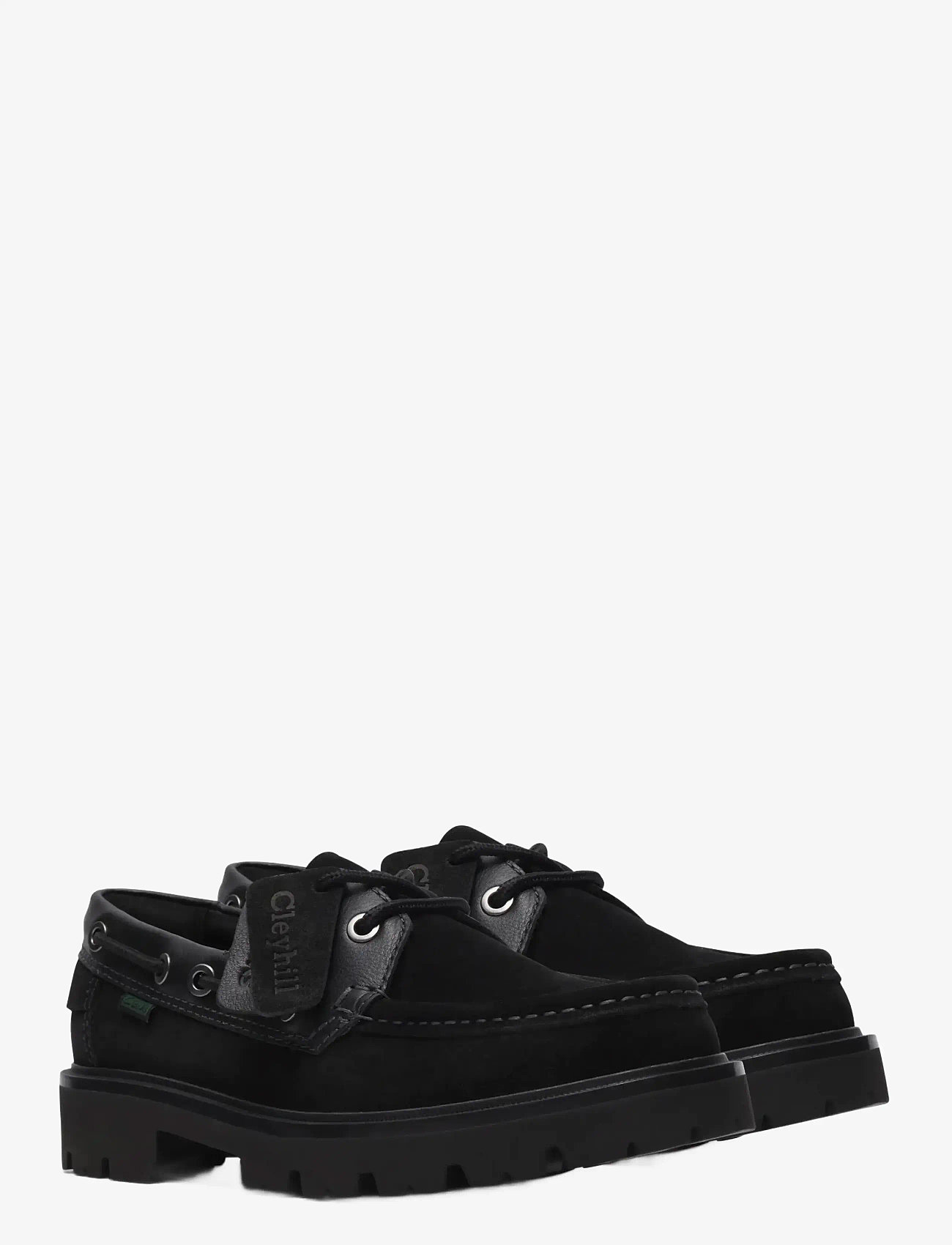 Clarks - Cleyhill Boat G - shop by occasion - black sde - 4