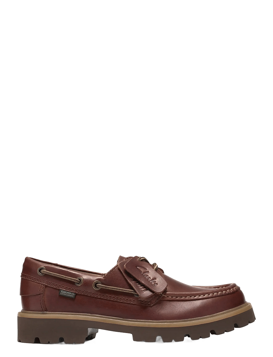 Clarks - Cleyhill Boat G - nach anlass kaufen - brown leather - 0