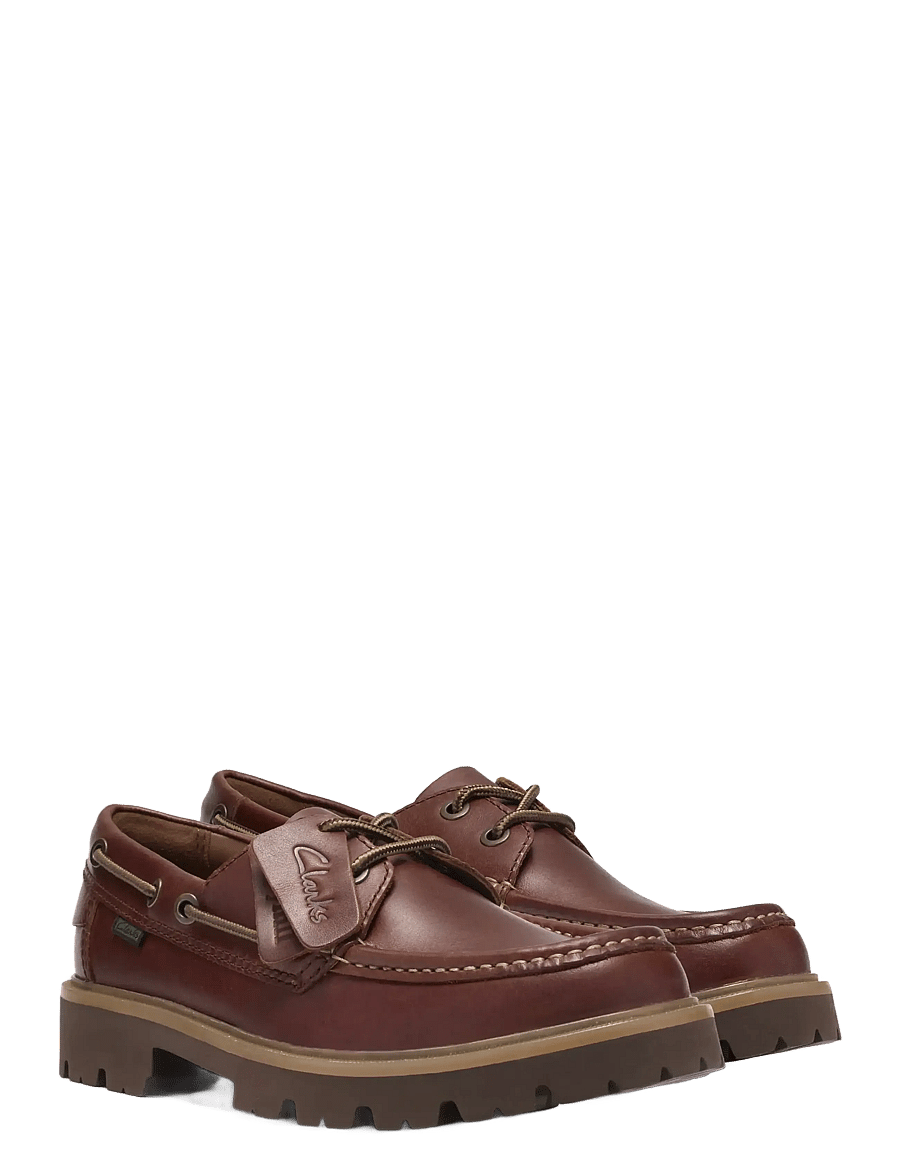 Clarks - Cleyhill Boat G - nach anlass kaufen - brown leather - 2