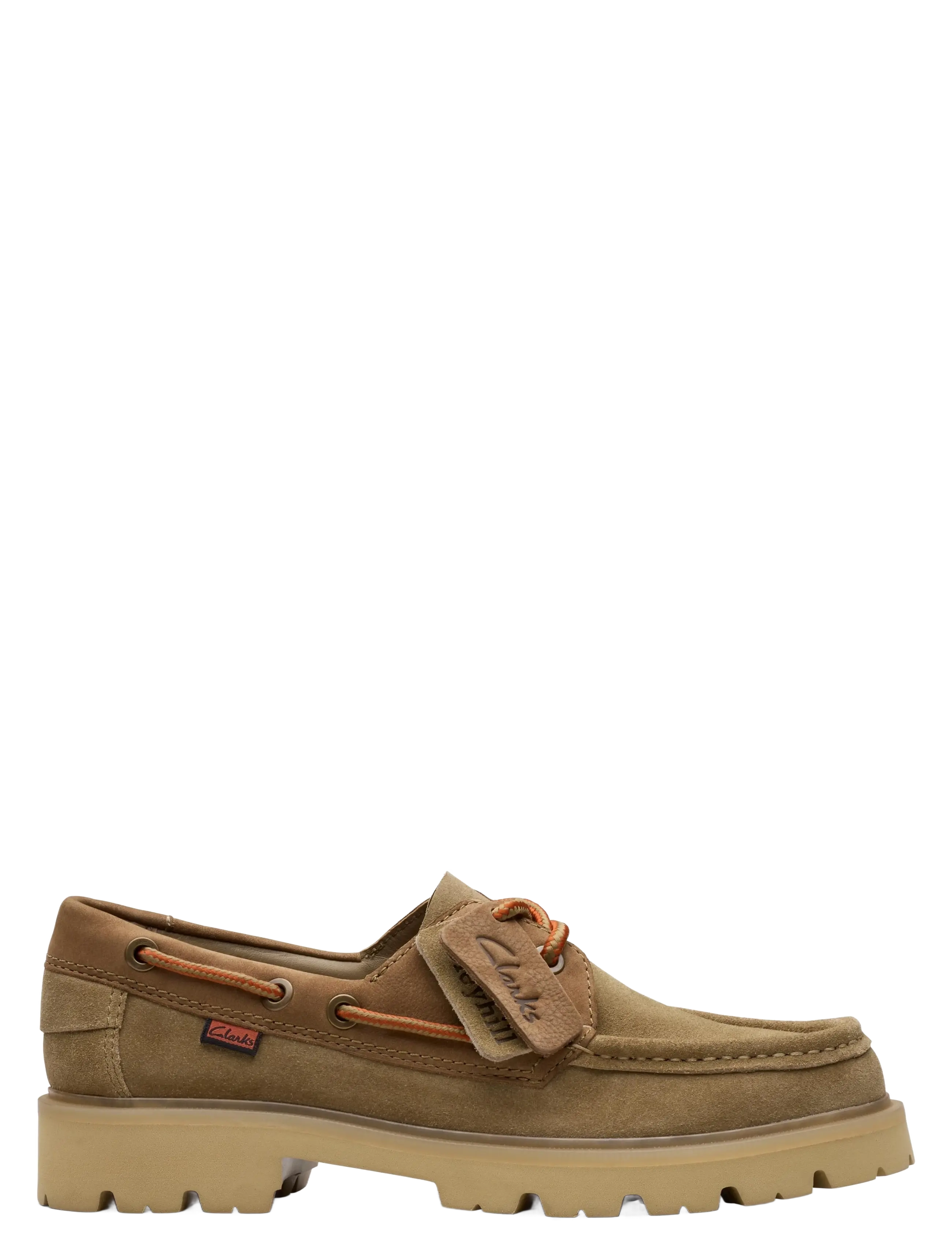 Clarks Cleyhill Boat G - Sejlersko - DARK SAND COMBI / brown