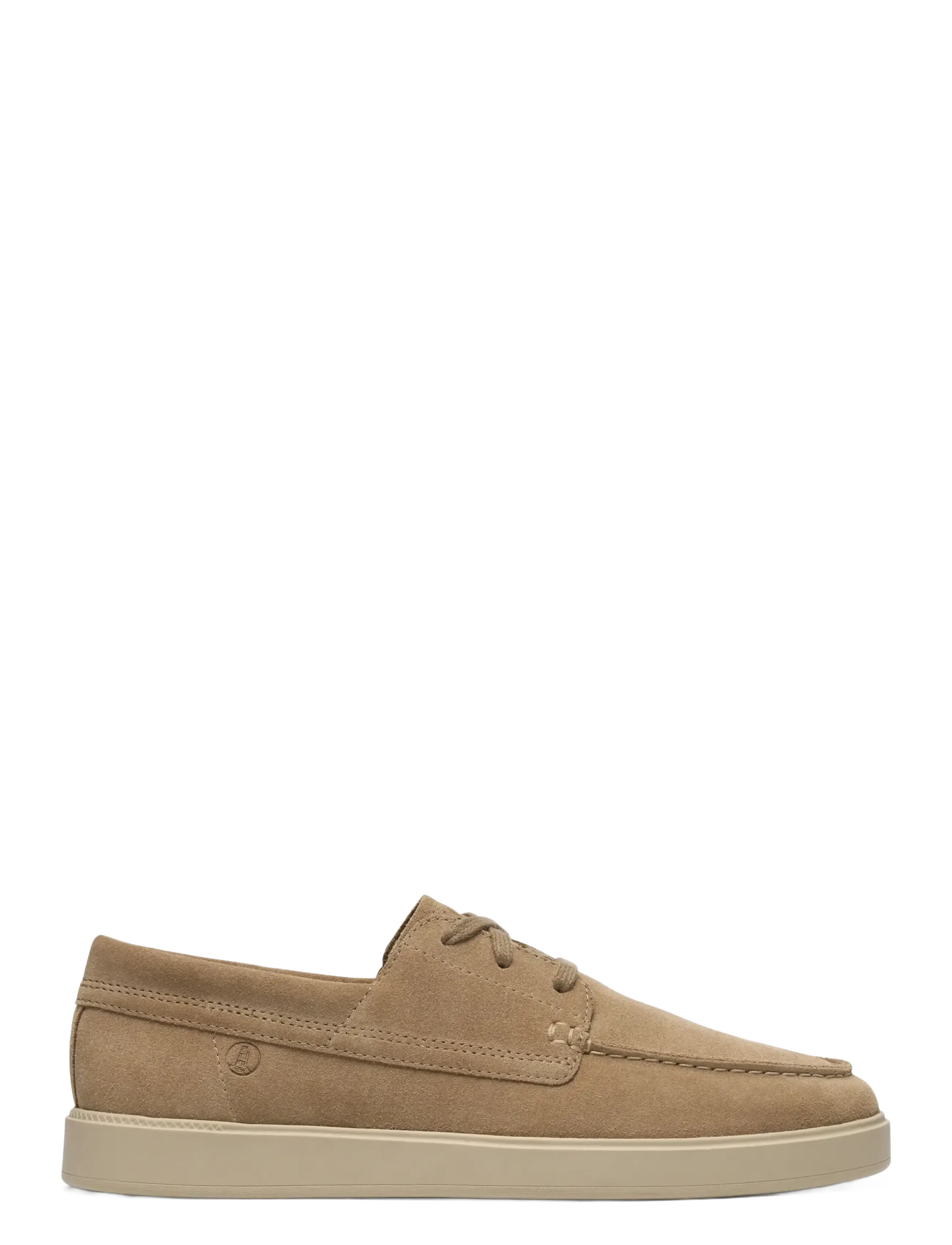 Clarks Lockford Boat G - Sejlersko - DARK SAND SUEDE / beige